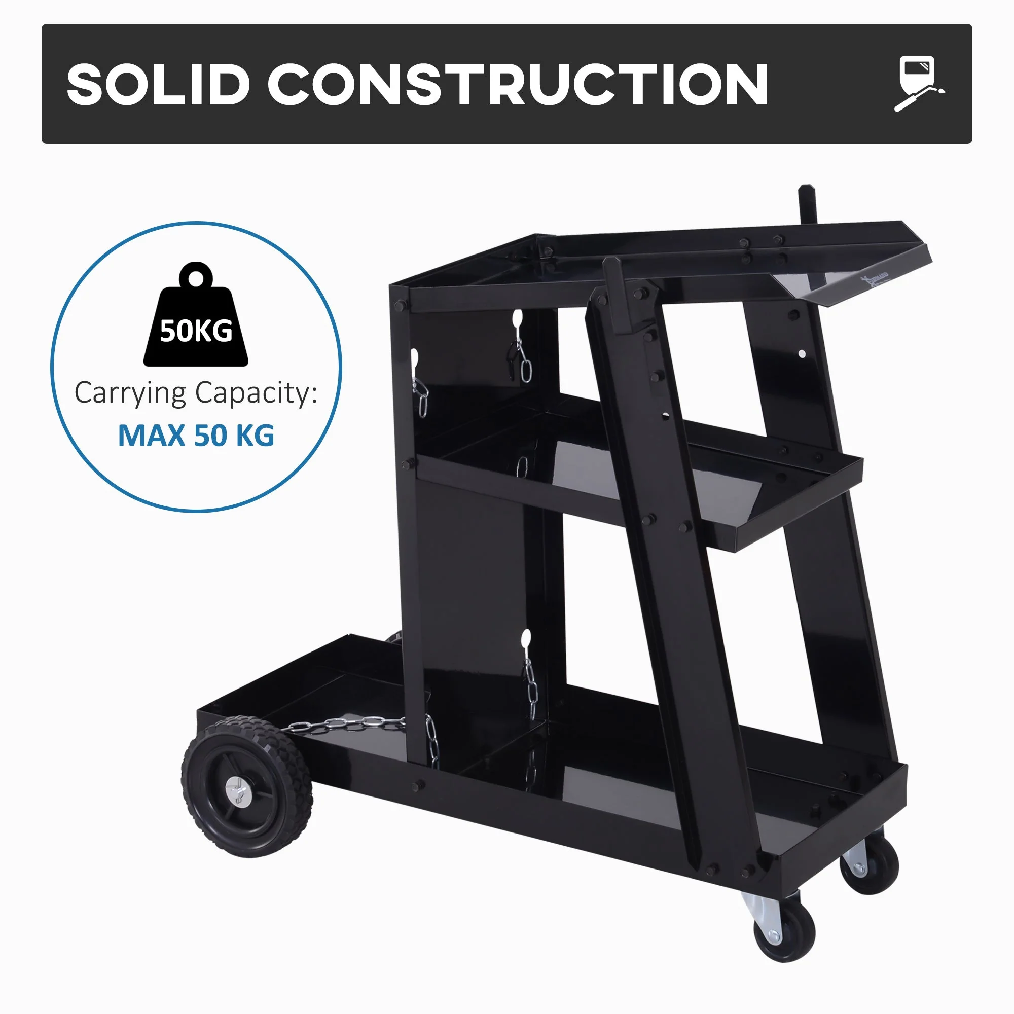 DURHAND Welding Cart for Tanks Gas Bottles - Image 6