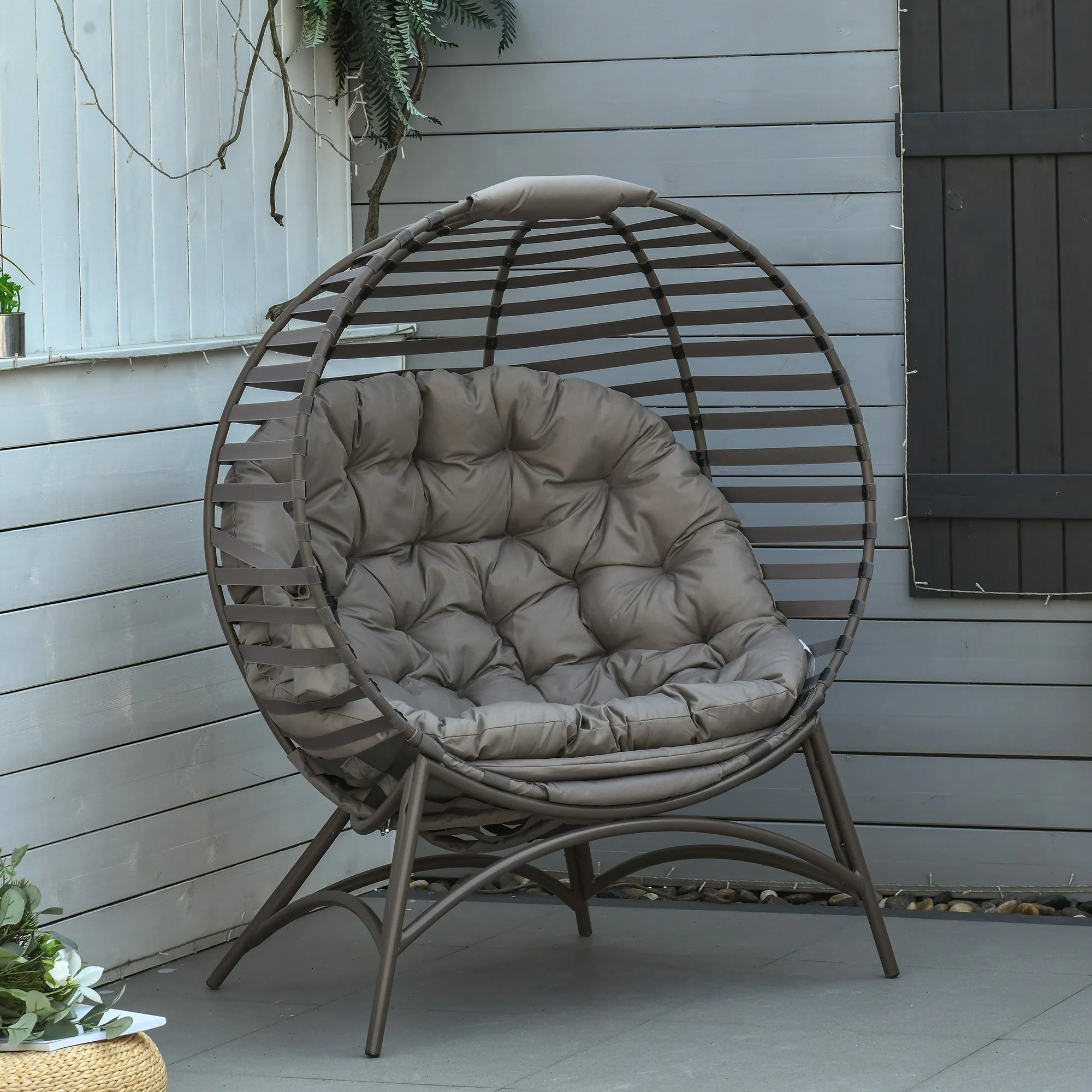 Egg Chair with Soft Cushion - Image 2