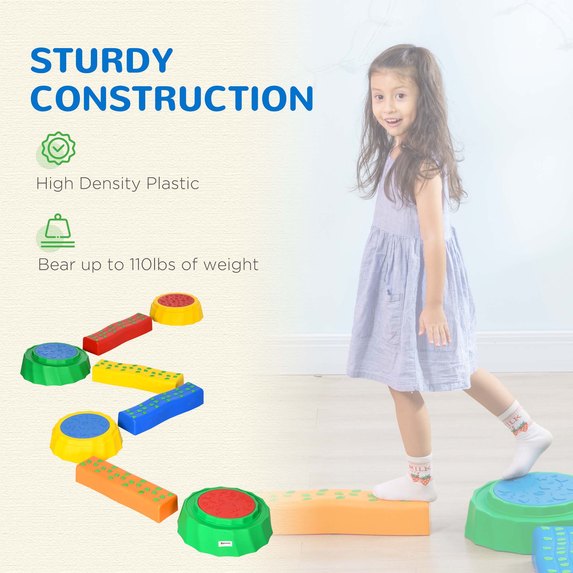 Eight-Piece Kids Stepping Stones - Image 7
