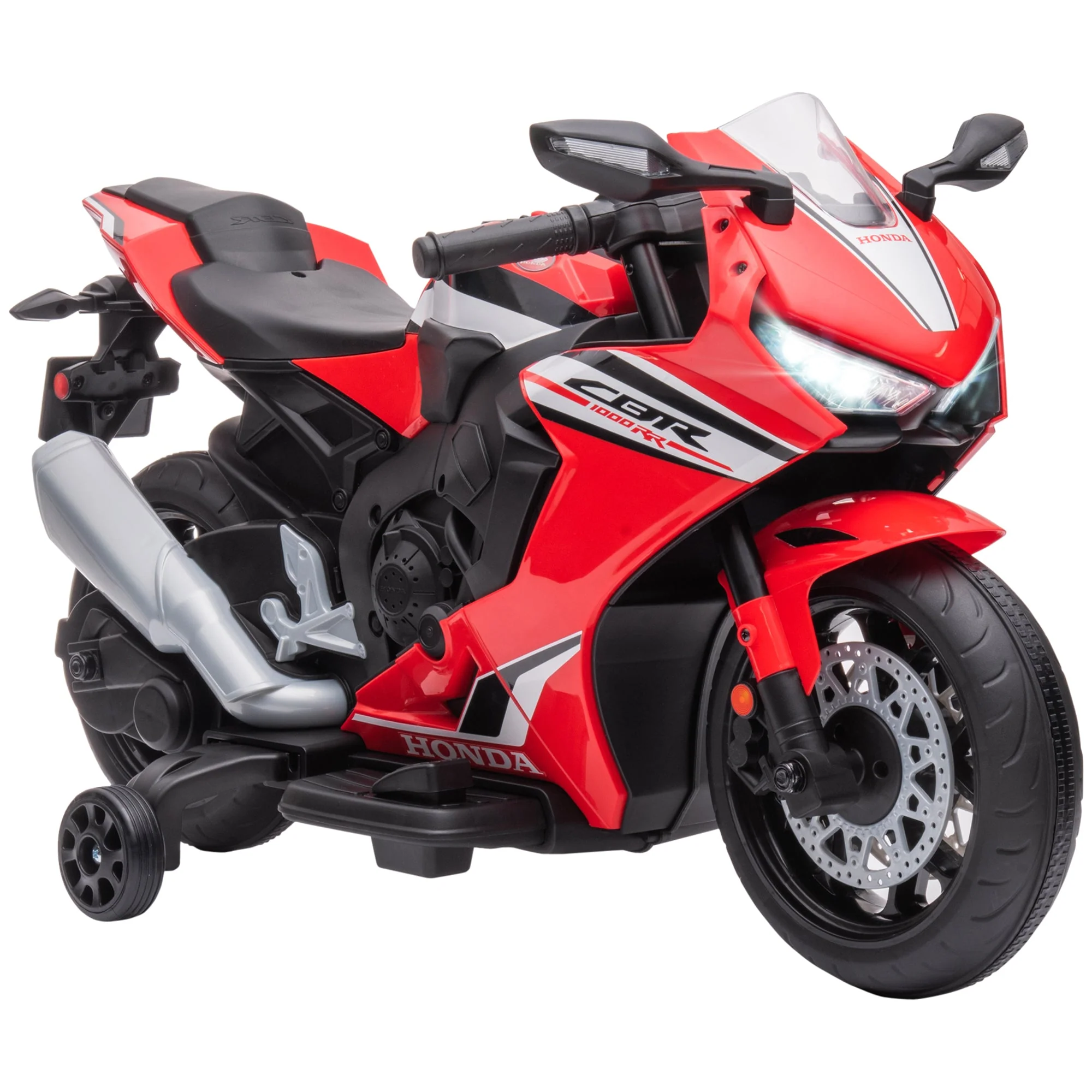 Electric Ride On Motorcycle with Headlights Music - Image 2