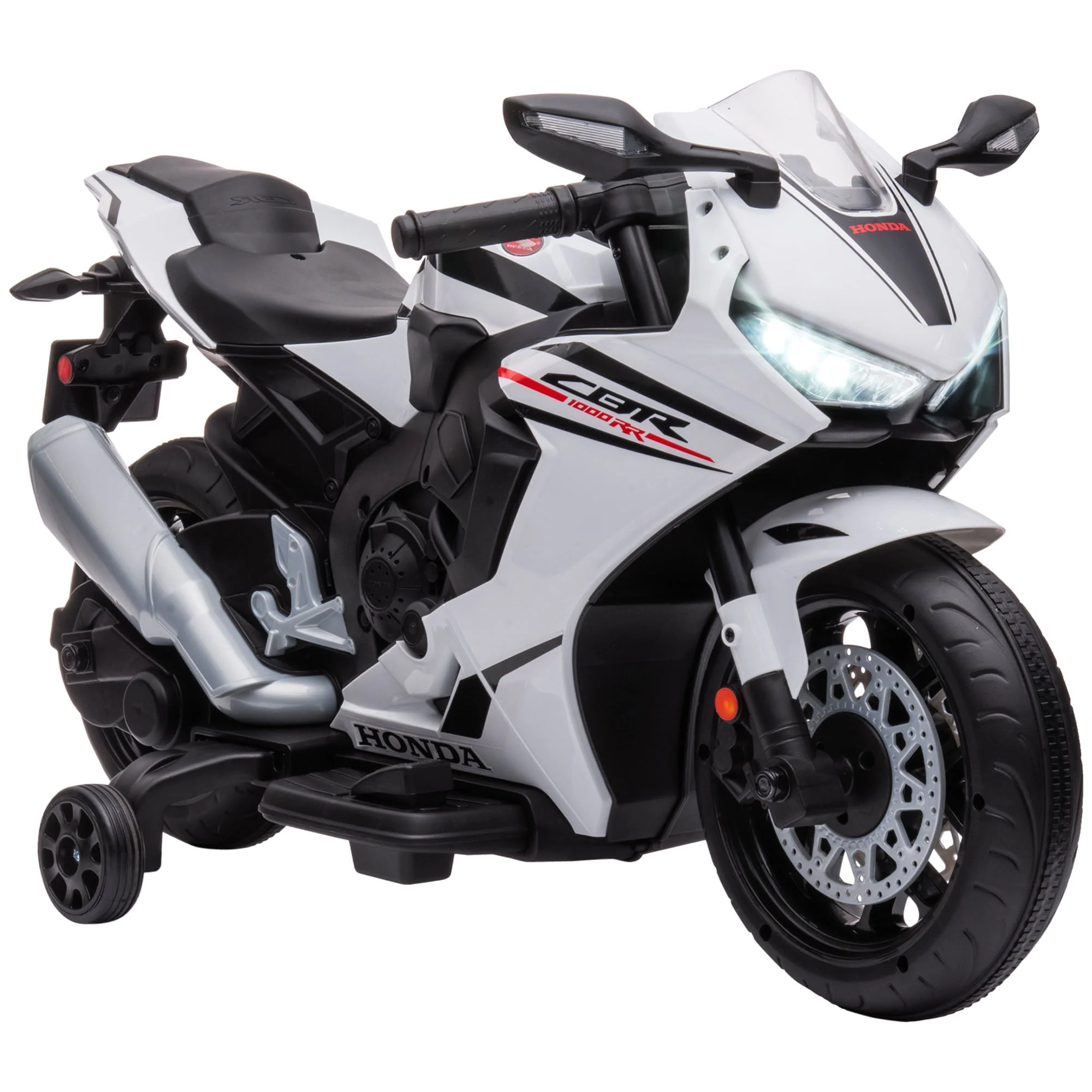 Electric Ride On Motorcycle with Headlights Music - Image 2