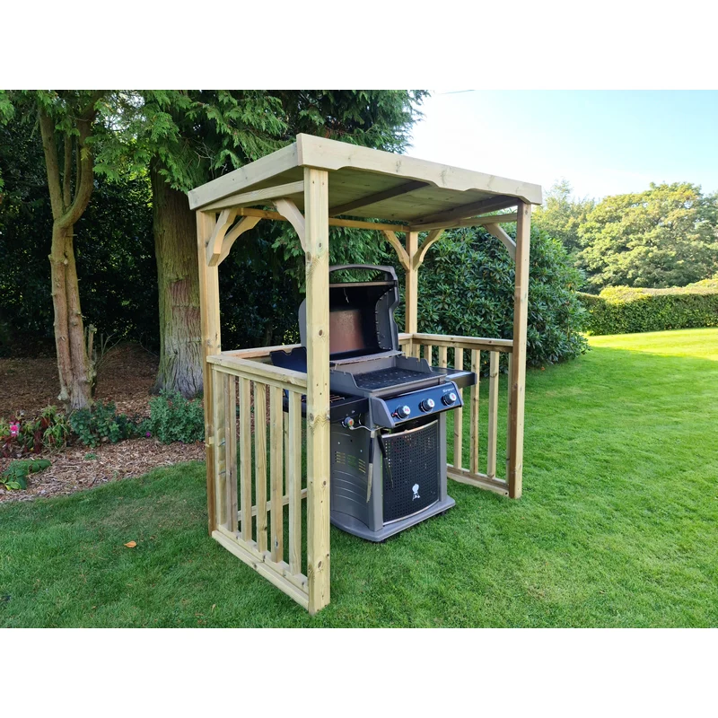 Emily Garden BBQ Shelter by Churnet Valley Natural Neutral - Image 3