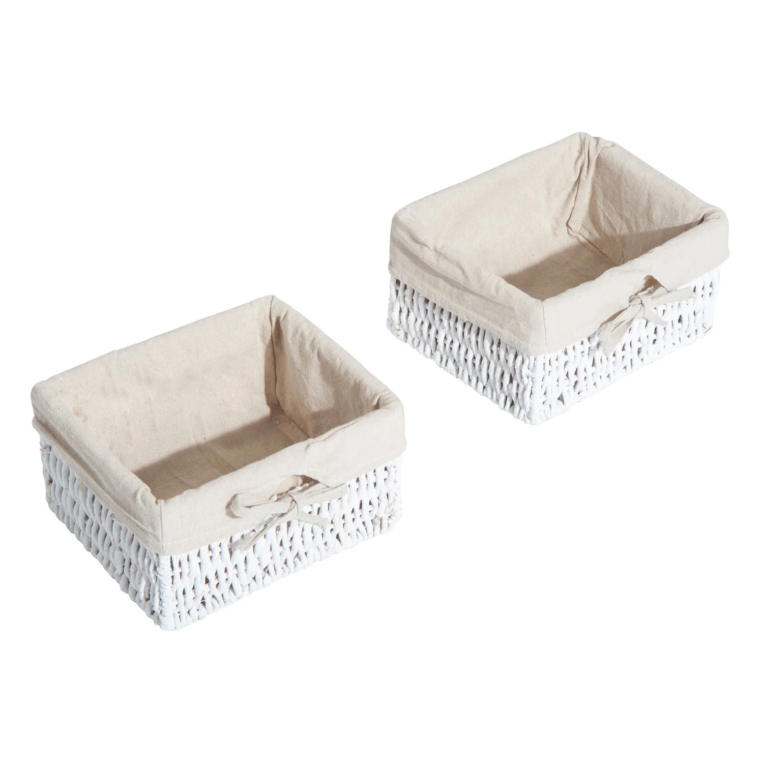 Entryway Coat Rack Wall Mounted Shelf w/ 2 Corn Husk Baskets and Hooks - Image 7