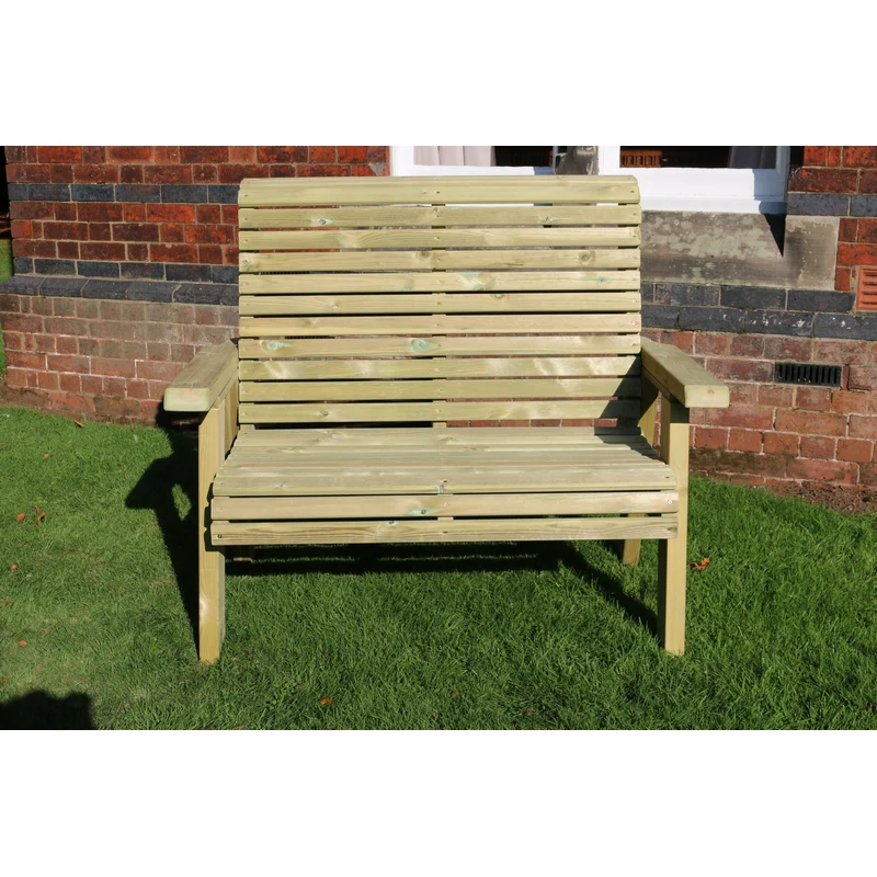Ergo Garden Bench by Churnet Valley - 2 Seats - Image 2