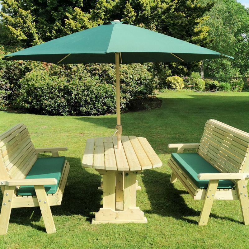 Ergo Garden Patio Dining Set by Churnet Valley - 6 Seats - Image 2
