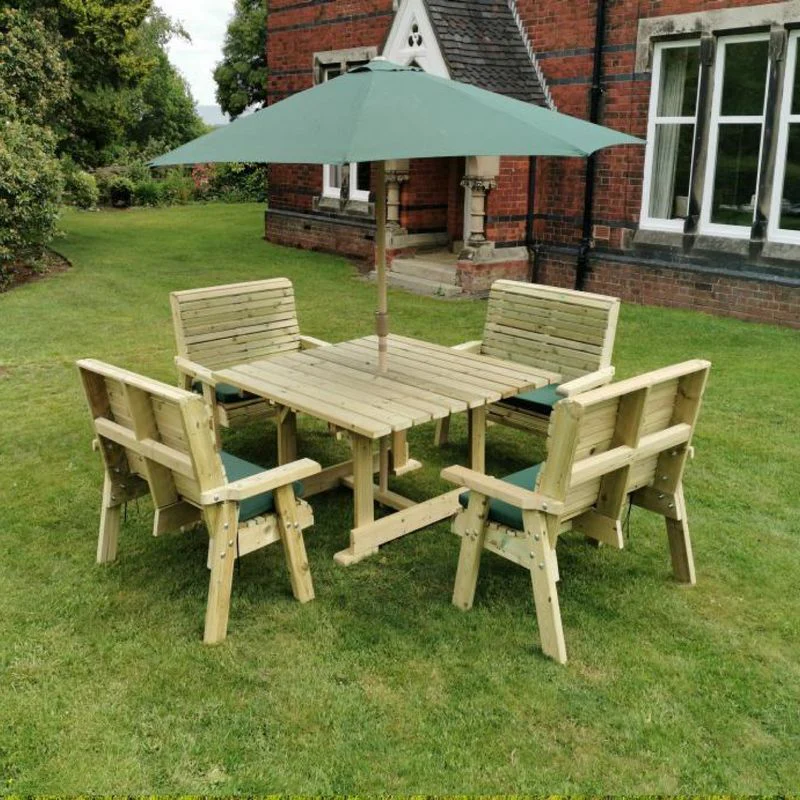 Ergo Garden Patio Dining Set by Churnet Valley - 8 Seat - Image 2
