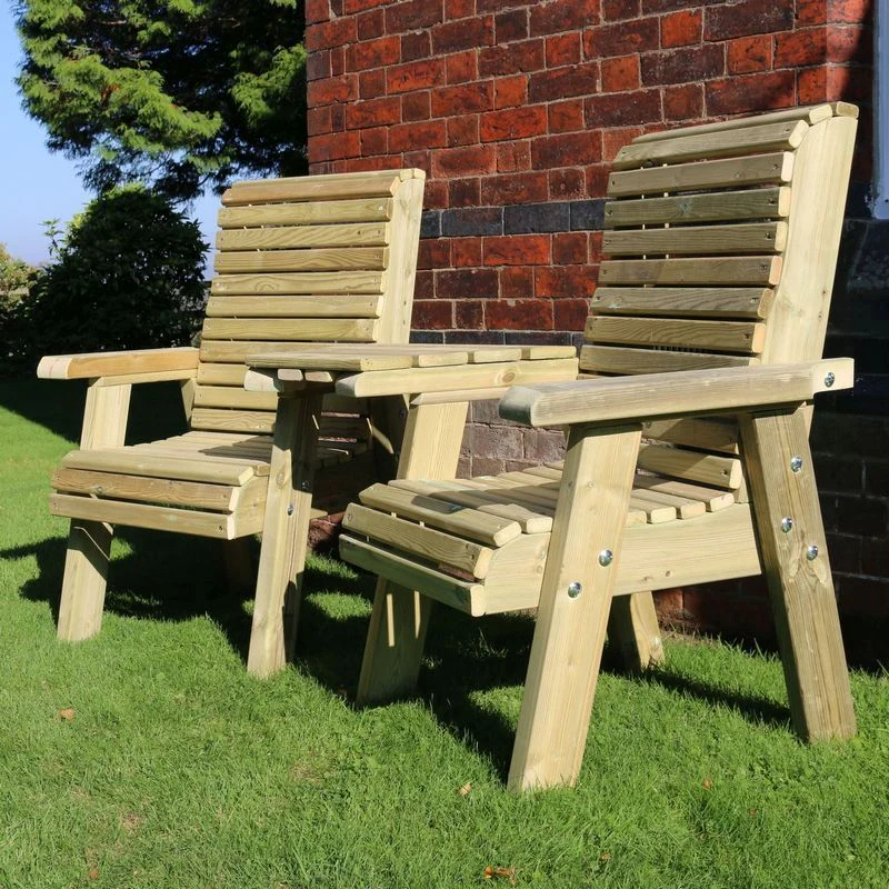 Ergo Garden Tete a Tete by Croft - 2 Seat - Image 2