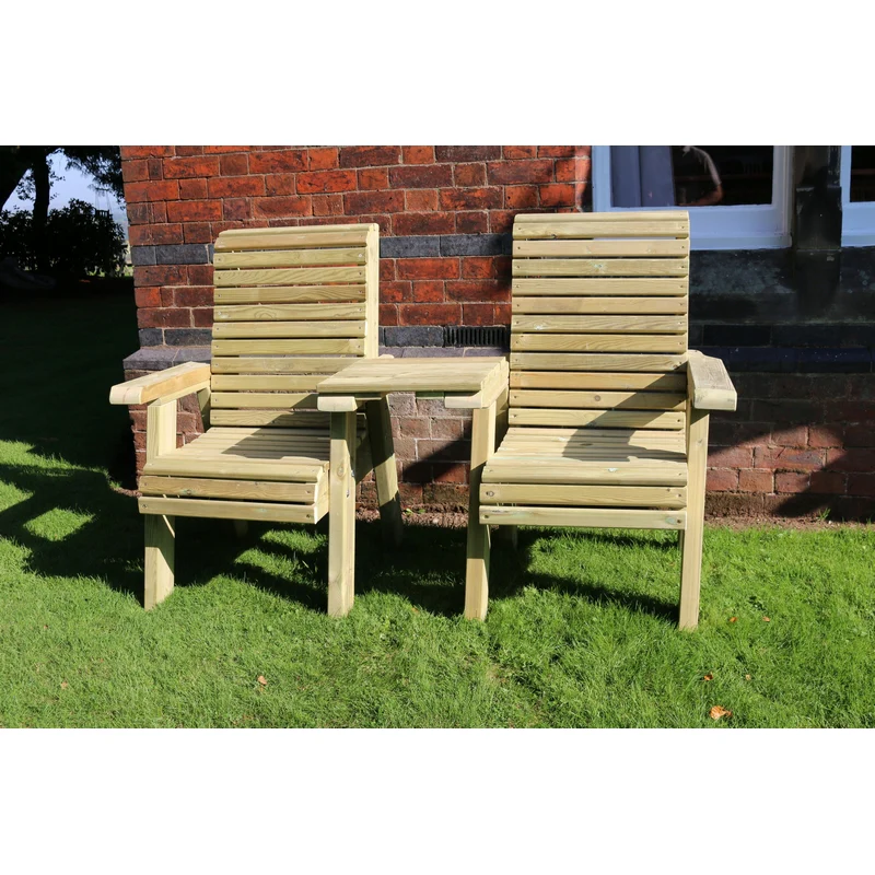 Ergo Garden Tete a Tete by Croft - 2 Seat - Image 4