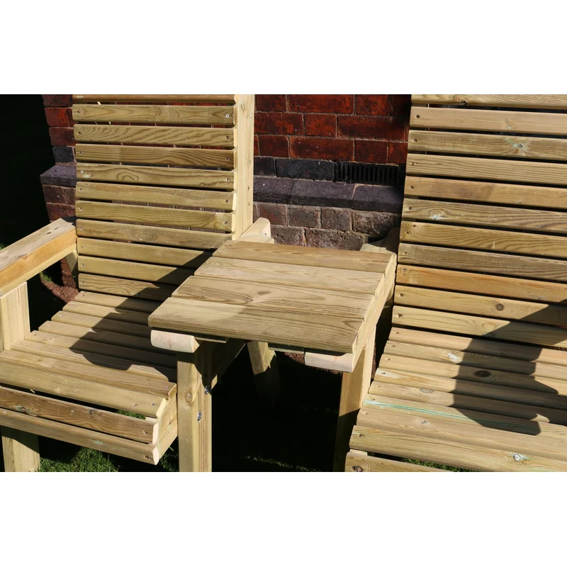 Ergo Garden Tete a Tete by Croft - 2 Seat - Image 5
