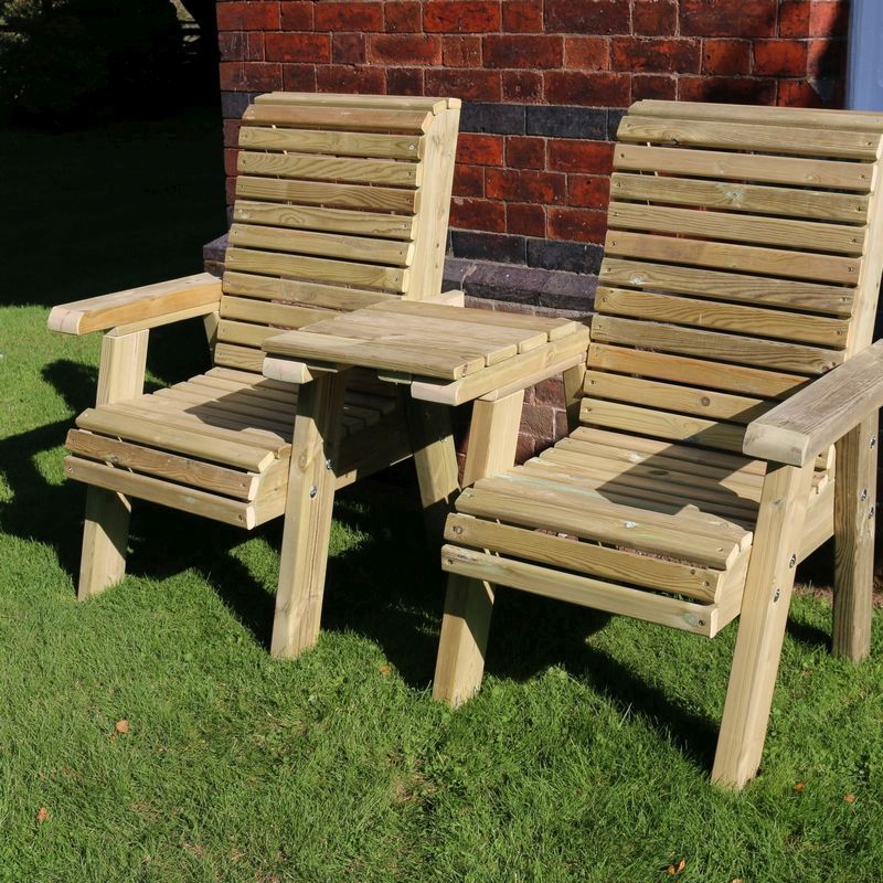 Ergo Garden Tete a Tete by Churnet Valley - 2 Seats - Image 2