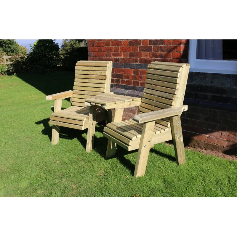 Ergo Garden Tete a Tete by Churnet Valley - 2 Seats - Image 5