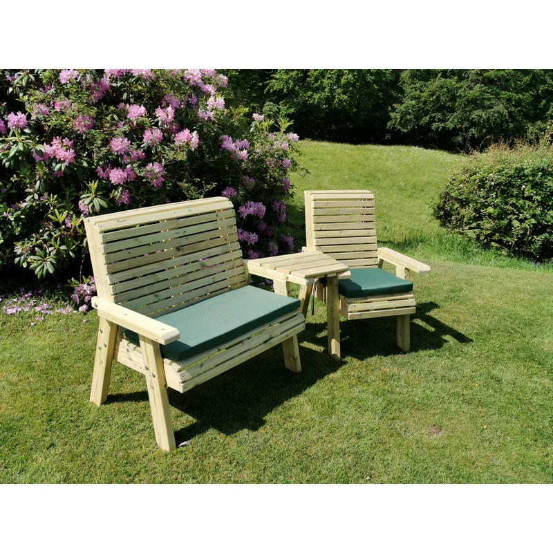 Ergo Garden Tete a Tete by Churnet Valley - 3 Seats - Image 3