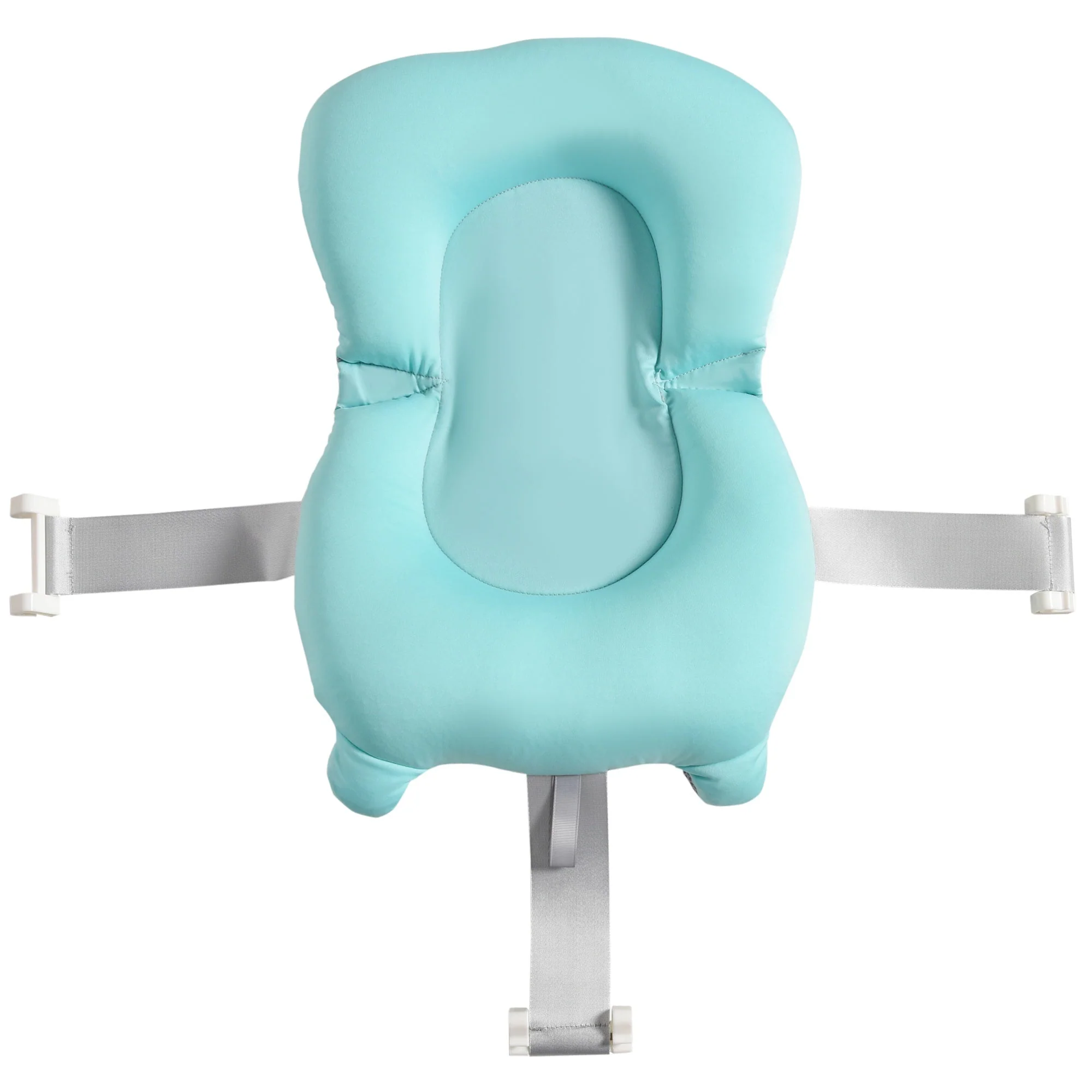 Ergonomic Baby Bath Tub for Toddler with Baby Cushion for 0-3 Years Green - Image 8