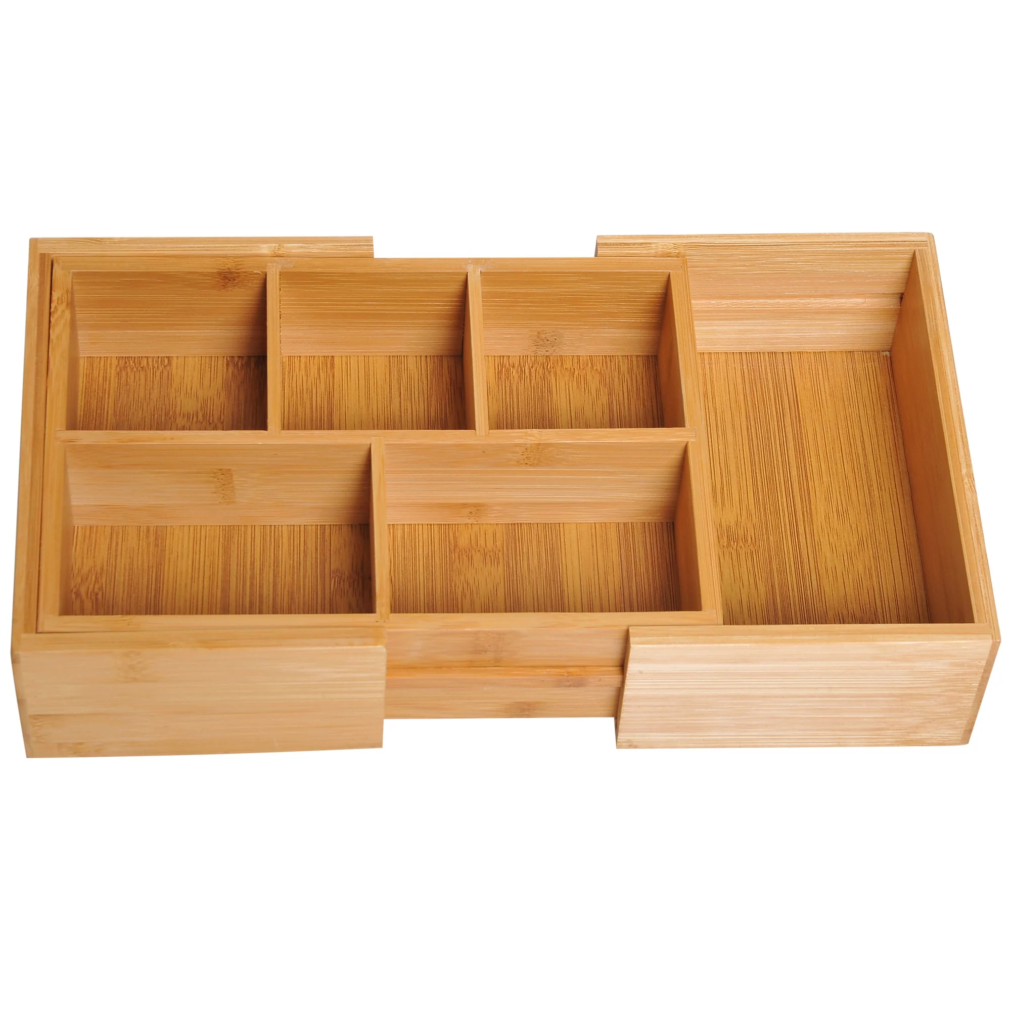 Extendable Drawer Organiser Tray Drawer Inserts Storage Holder Dividers 24.6-41cm - Image 8