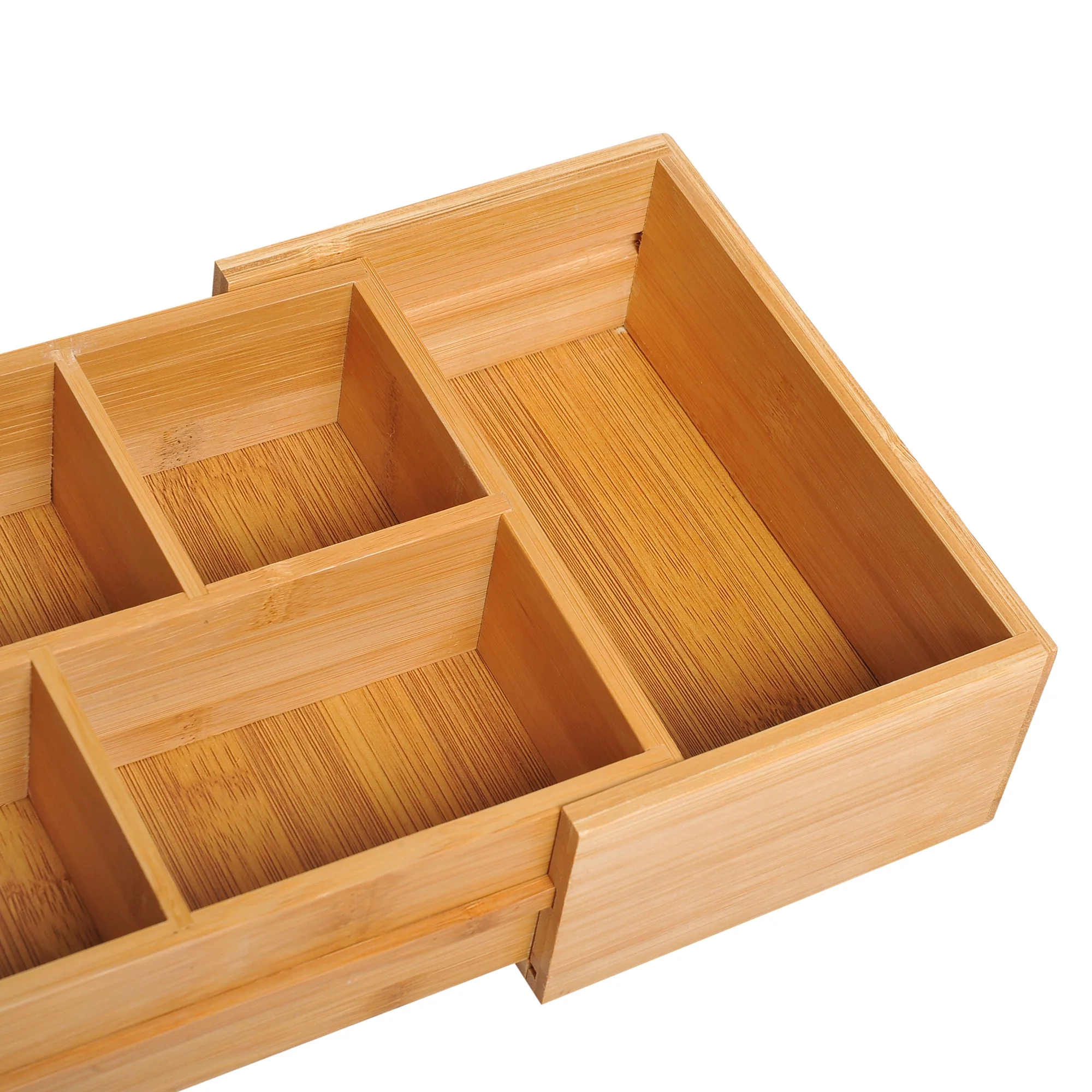 Extendable Drawer Organiser Tray Drawer Inserts Storage Holder Dividers 24.6-41cm - Image 9