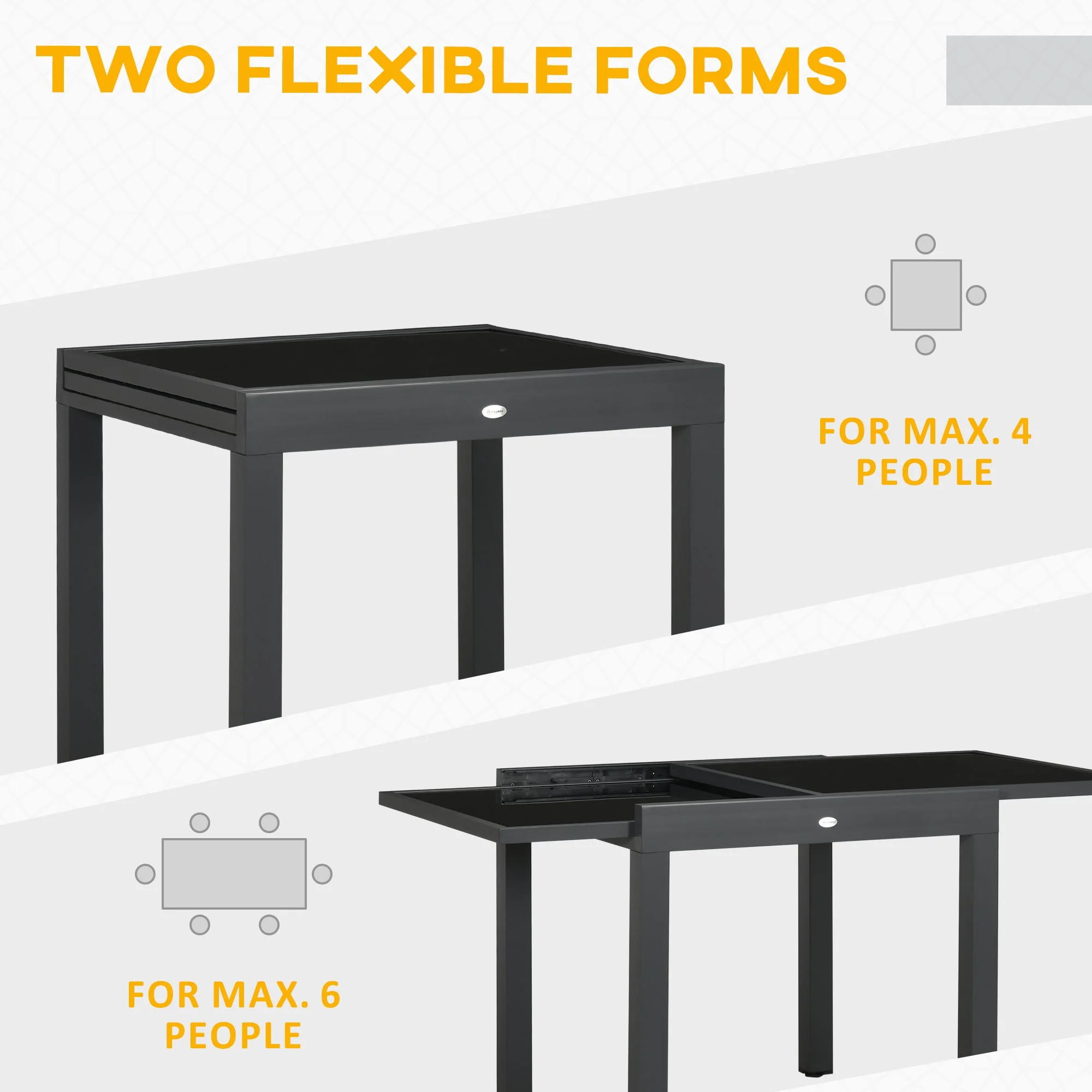 Extending Garden Table - Image 3
