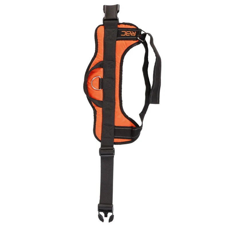 Extra Large Dog Harness Black Polyester 85cm by RAC - Image 2