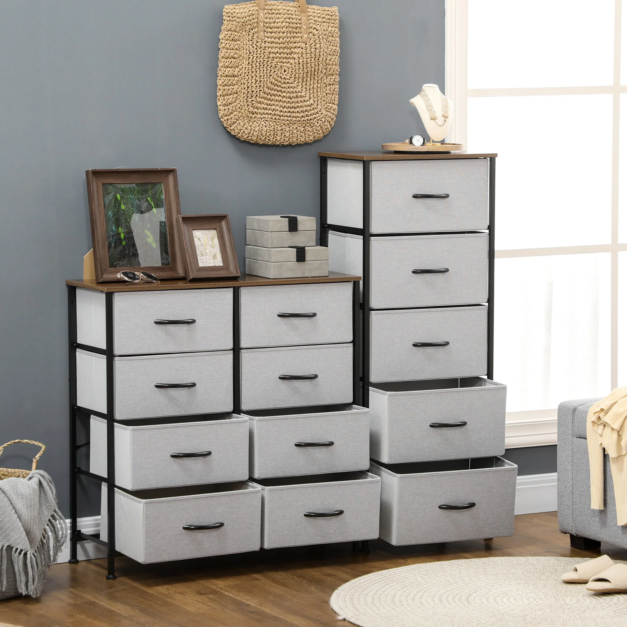 Fabric Chest of Drawers - Image 6