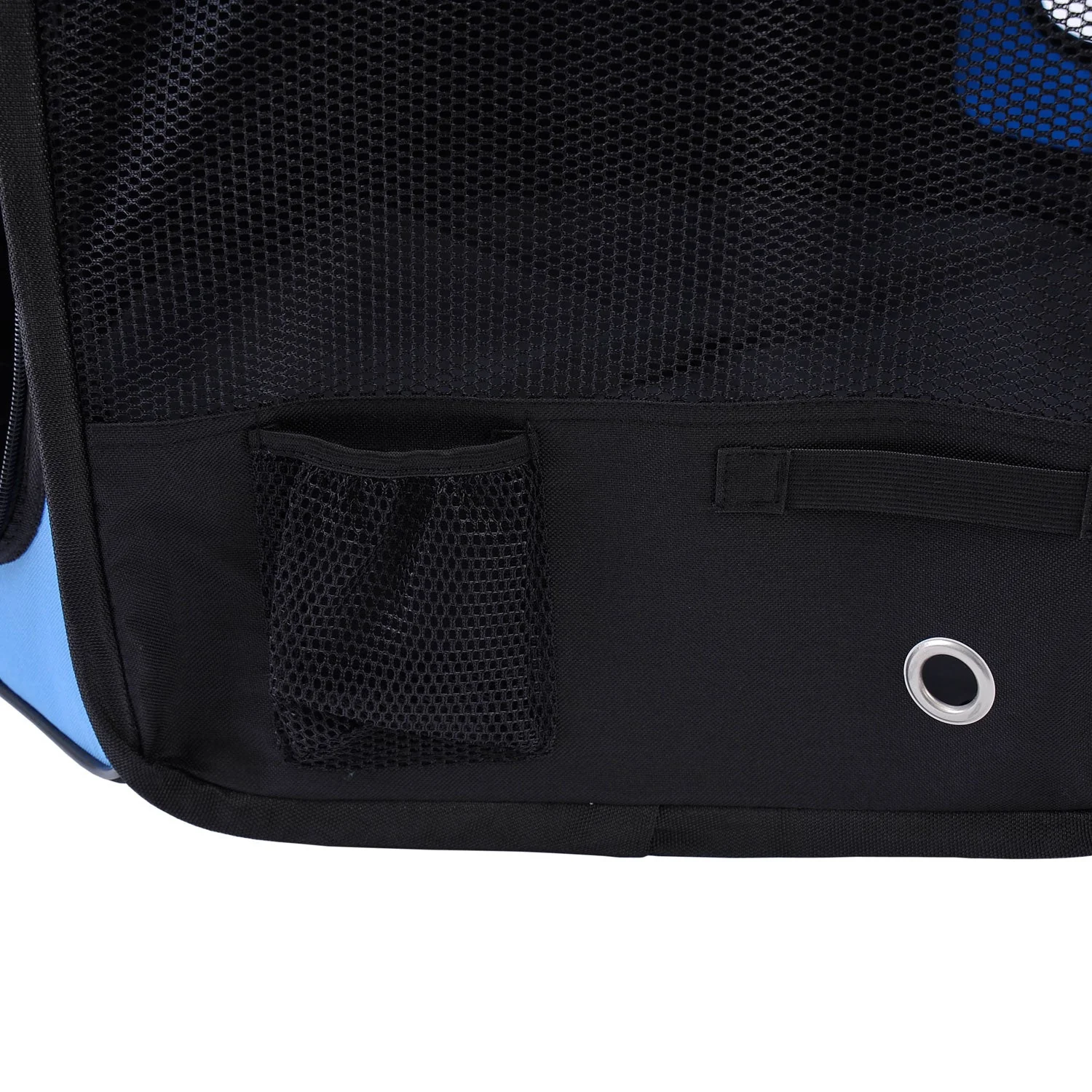 Fabric Dog Pens Pet Puppy PlayPen Dog Crate?37cmx37cmx95cm-Blue/Black - Image 8