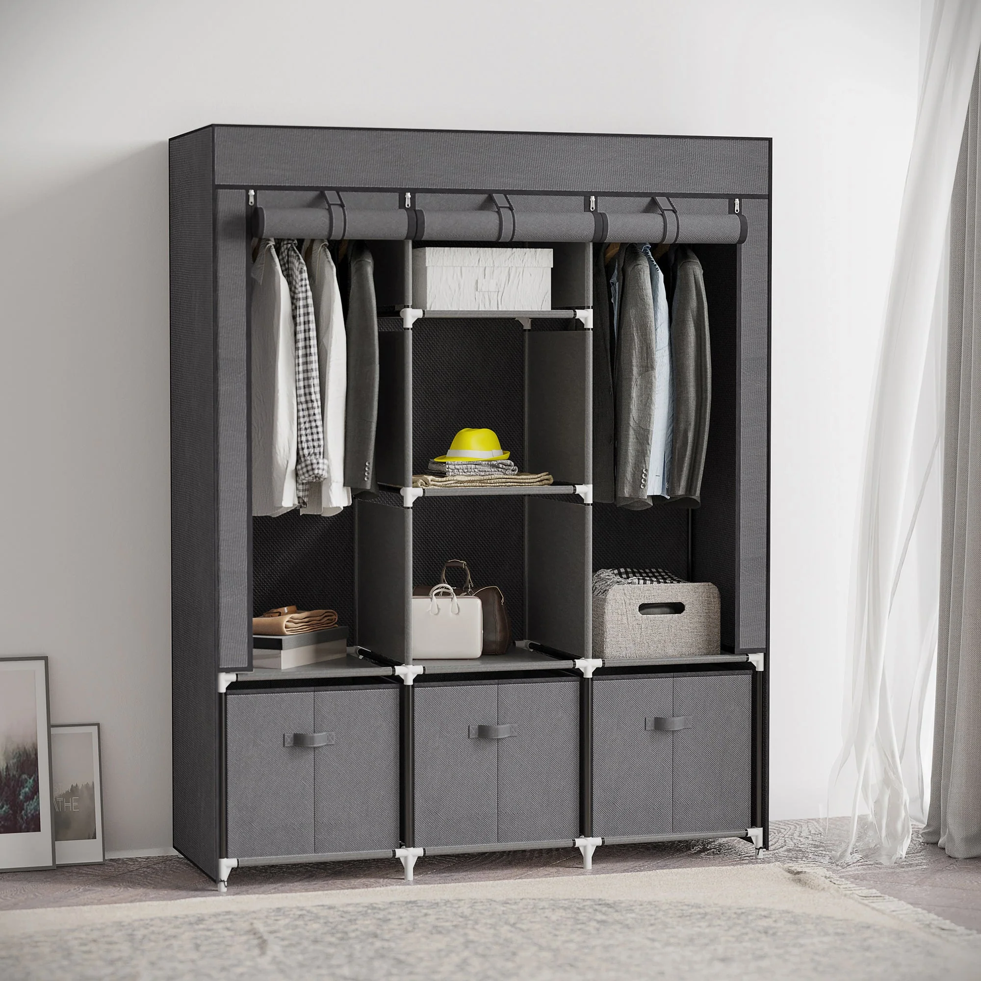 Fabric Wardrobe for Bedroom - Image 2