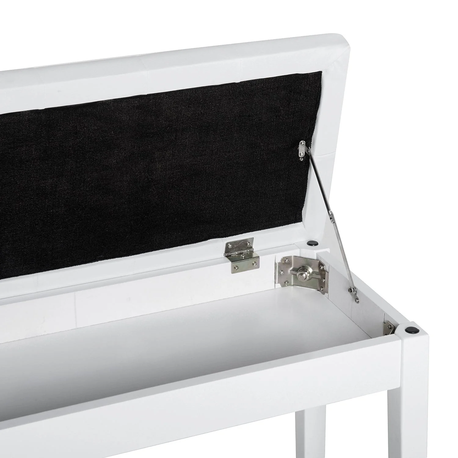 Faux Leather Piano Bench - Image 8