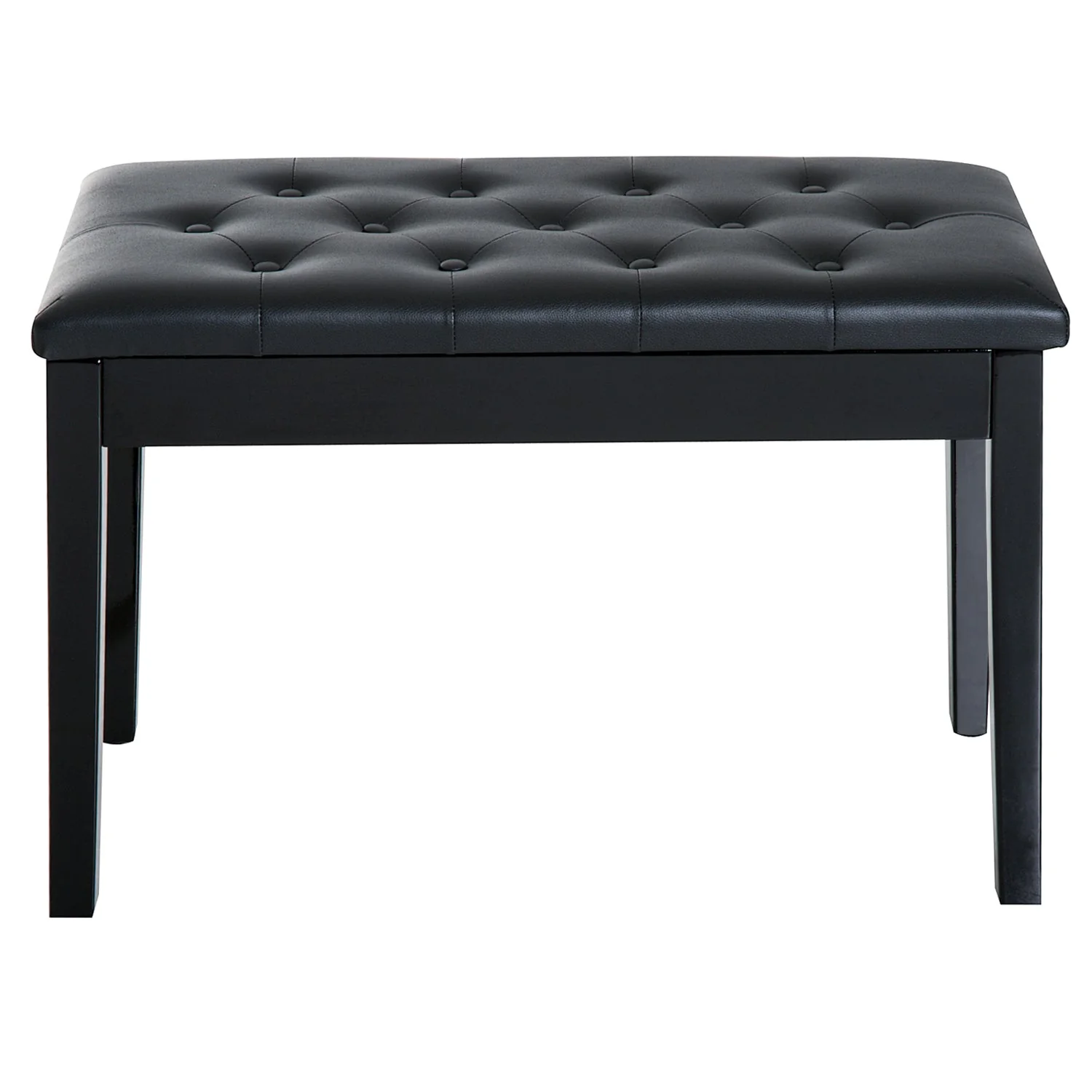 Faux Leather Piano Bench - Image 8