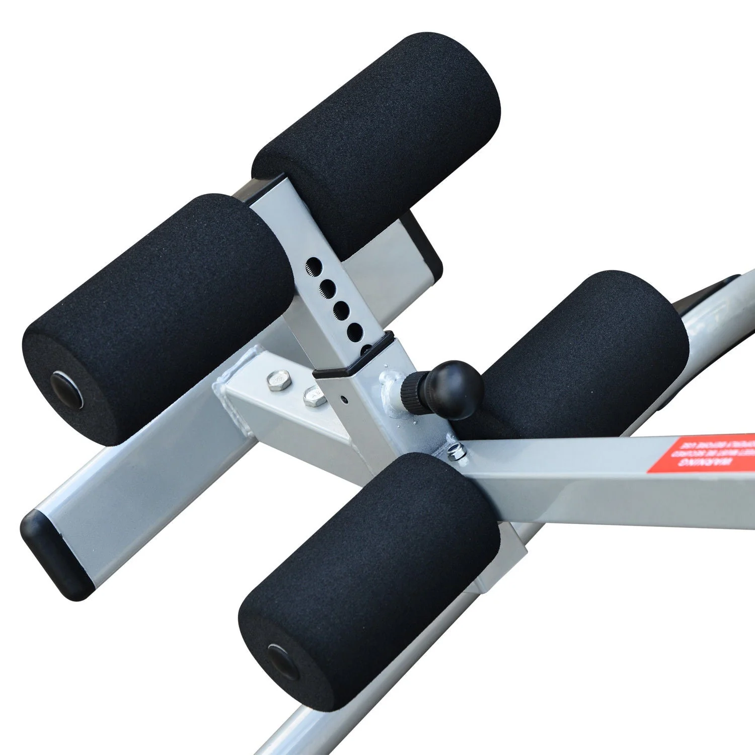 Fitness Workout Bench Gravity Inversion Exercise Bench-Silver - Image 9