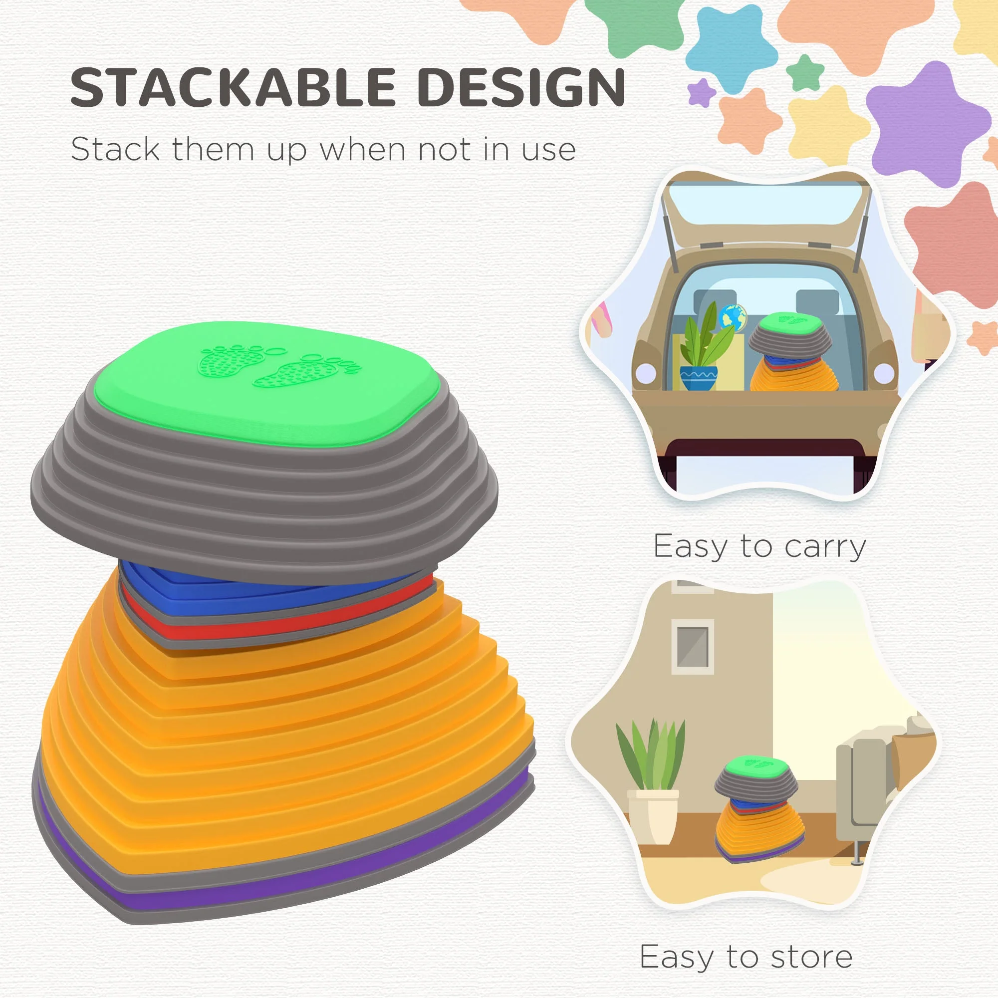 Five Piece Stepping Stones 3 To 8 Years by Zonekiz - Image 7