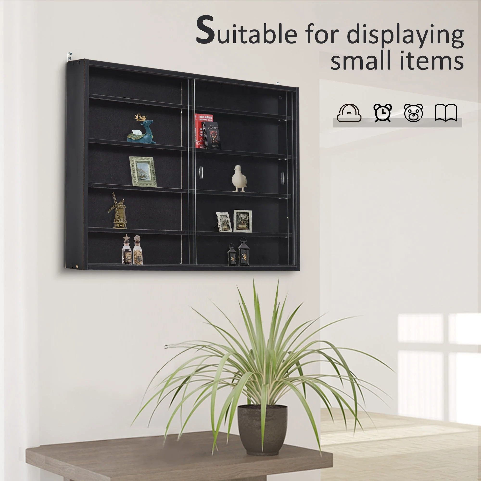 Five-Tier Wall Display Cabinet - Image 4