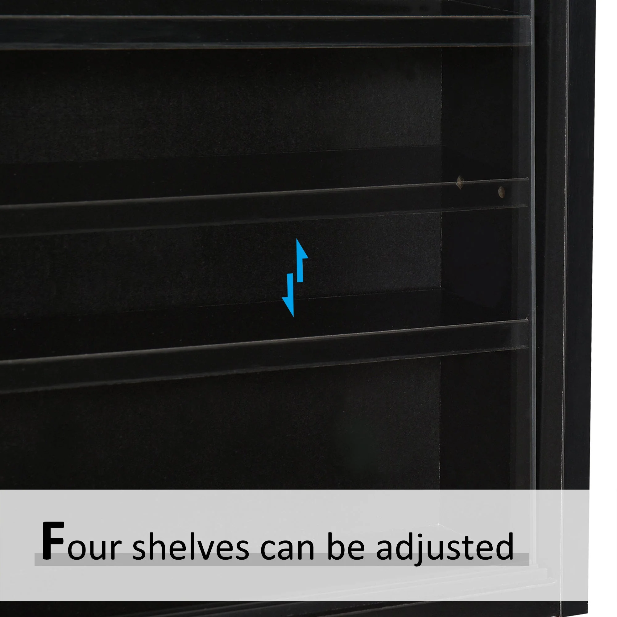 Five-Tier Wall Display Cabinet - Image 5