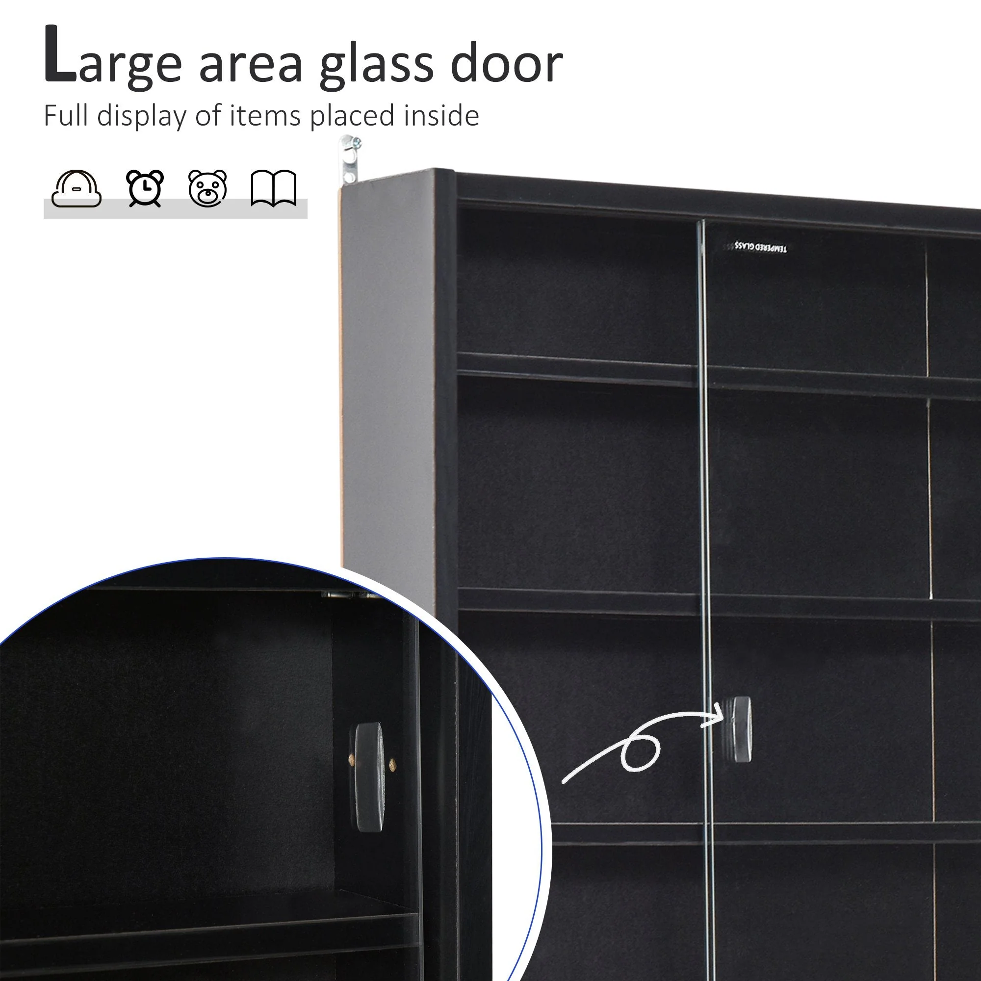 Five-Tier Wall Display Cabinet - Image 6