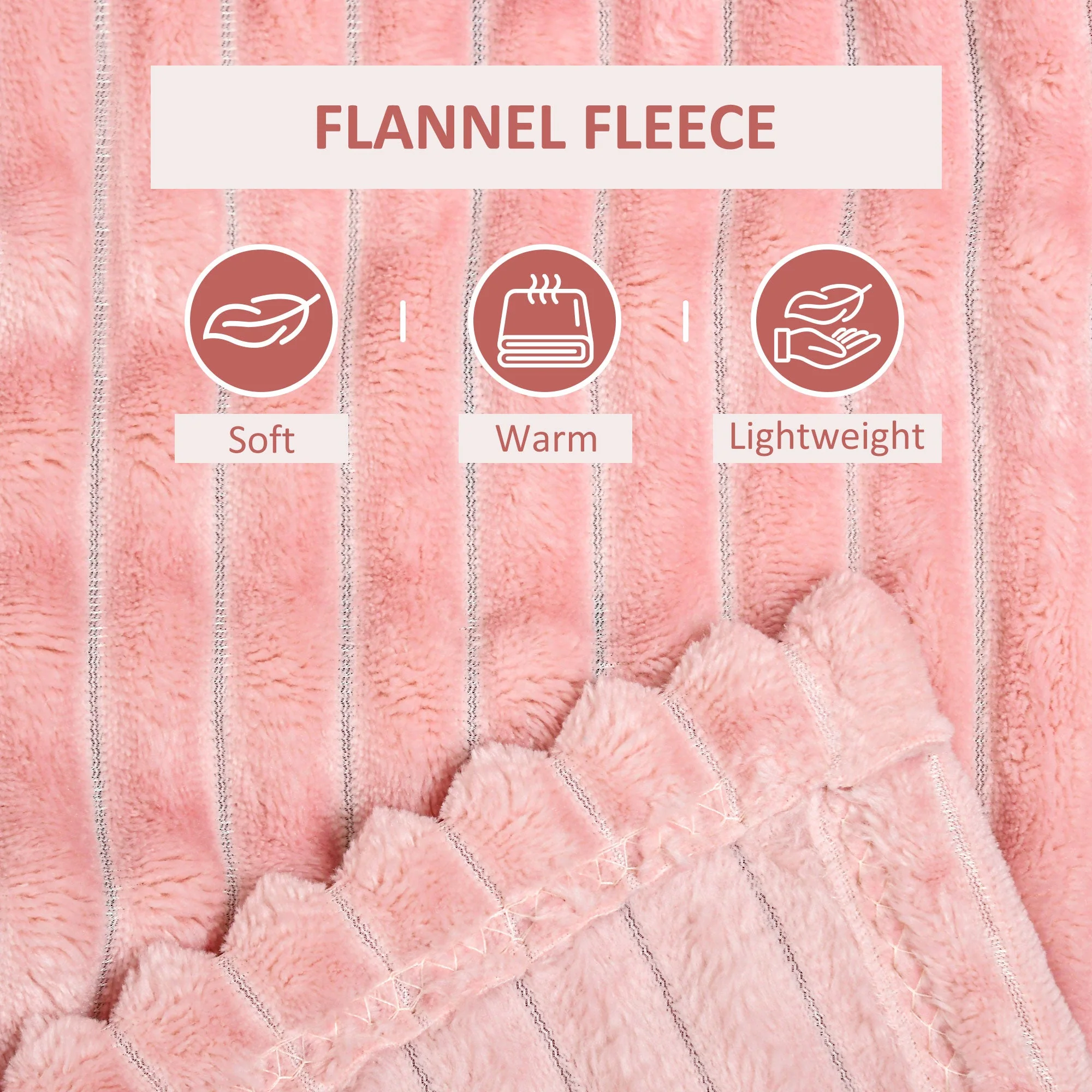 Flannel Fleece Blanket for Sofas - Image 4