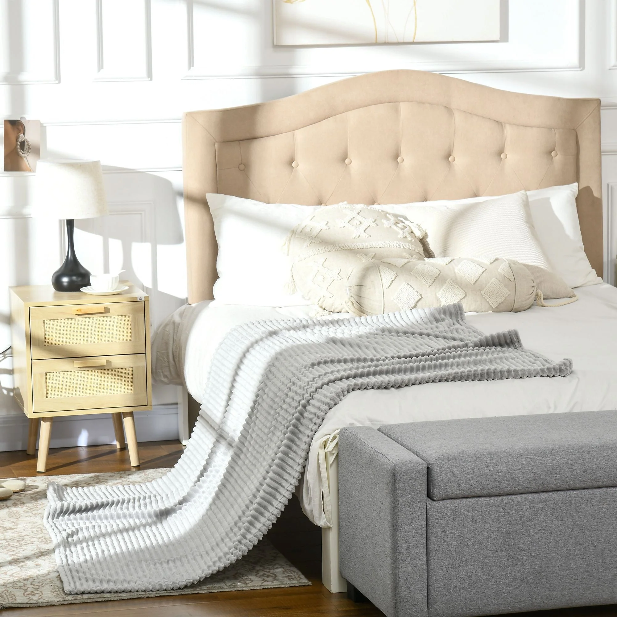 Flannel Fleece Blanket for Sofas - Image 8