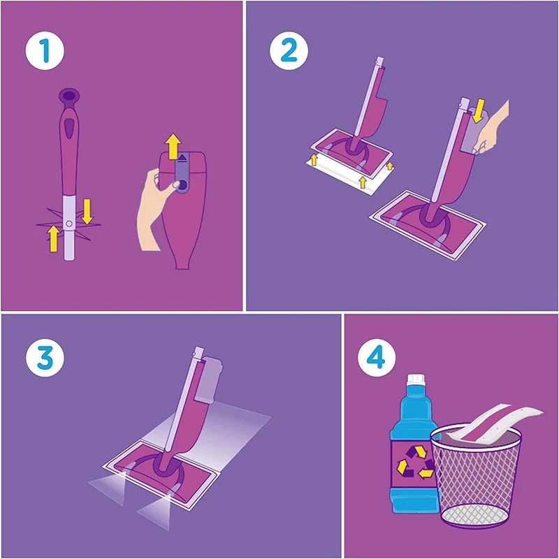 Flash Power Mop Solution Floor Cleaner Open Window Fresh 1.25L - Image 6
