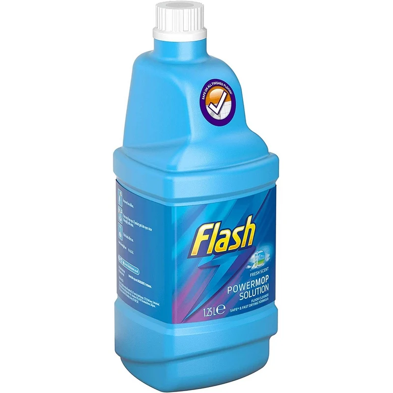 Flash Power Mop Solution Floor Cleaner Open Window Fresh 1.25L - Image 7
