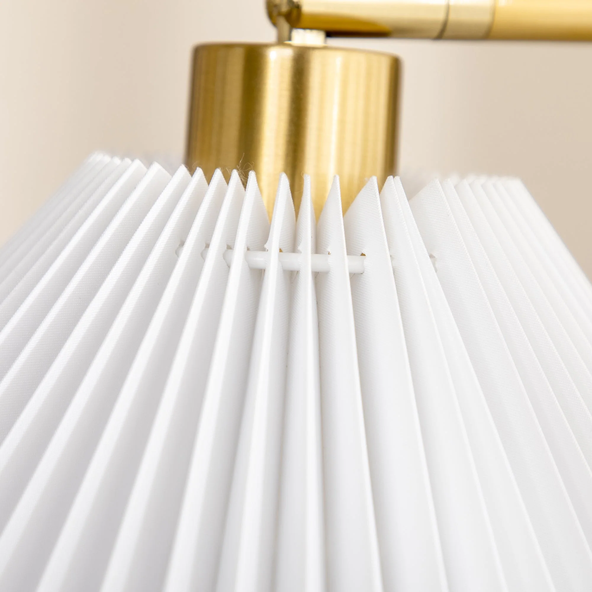 Floor Lamps for Living Room Bedroom with Adjustable Pleated Lampshade - Image 8