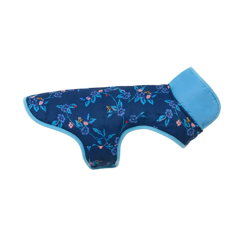 Flora Fauna Large Dog Coat Blue Fabric 63cm by Cath Kidston - Image 2
