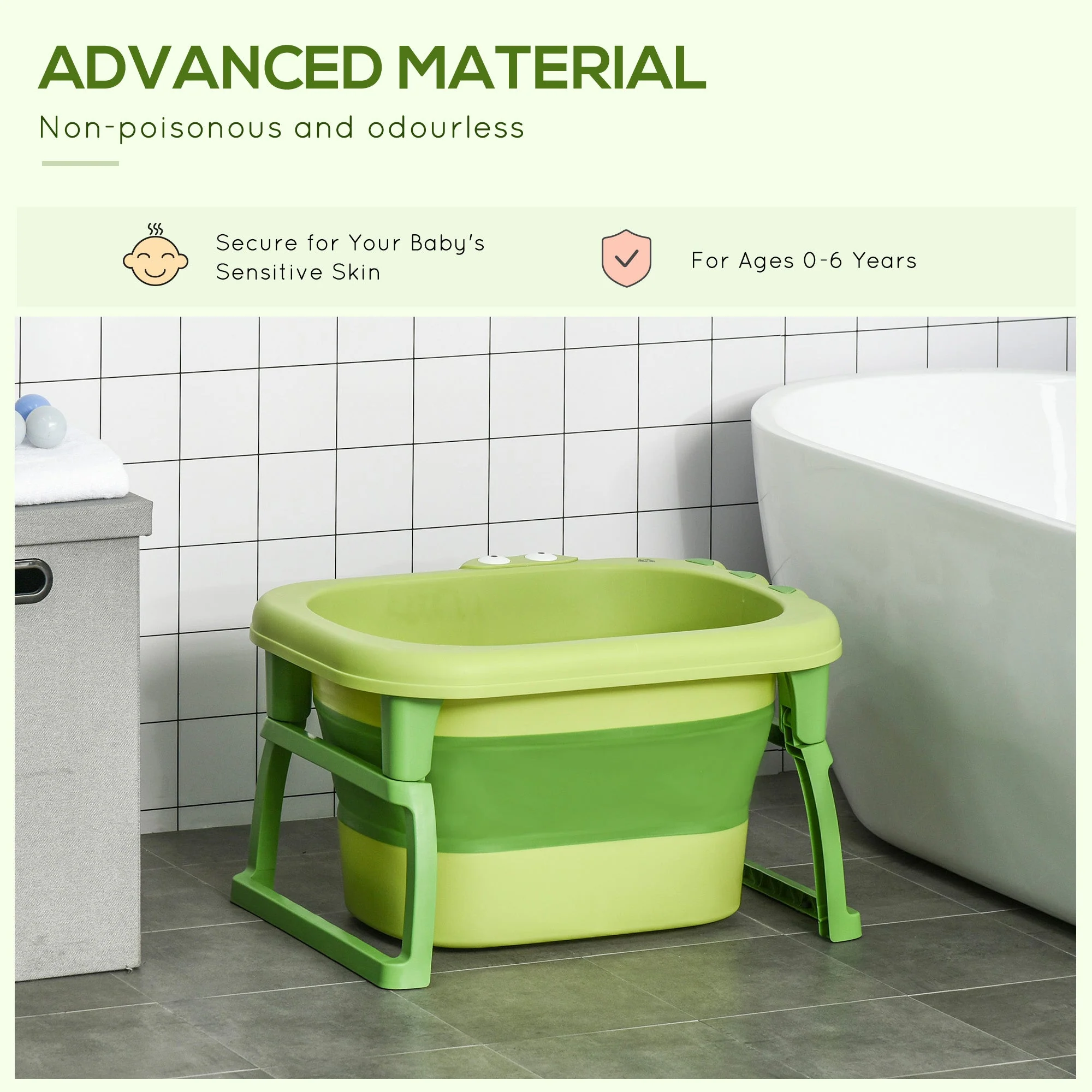 Foldable Baby Bathtub - Image 4