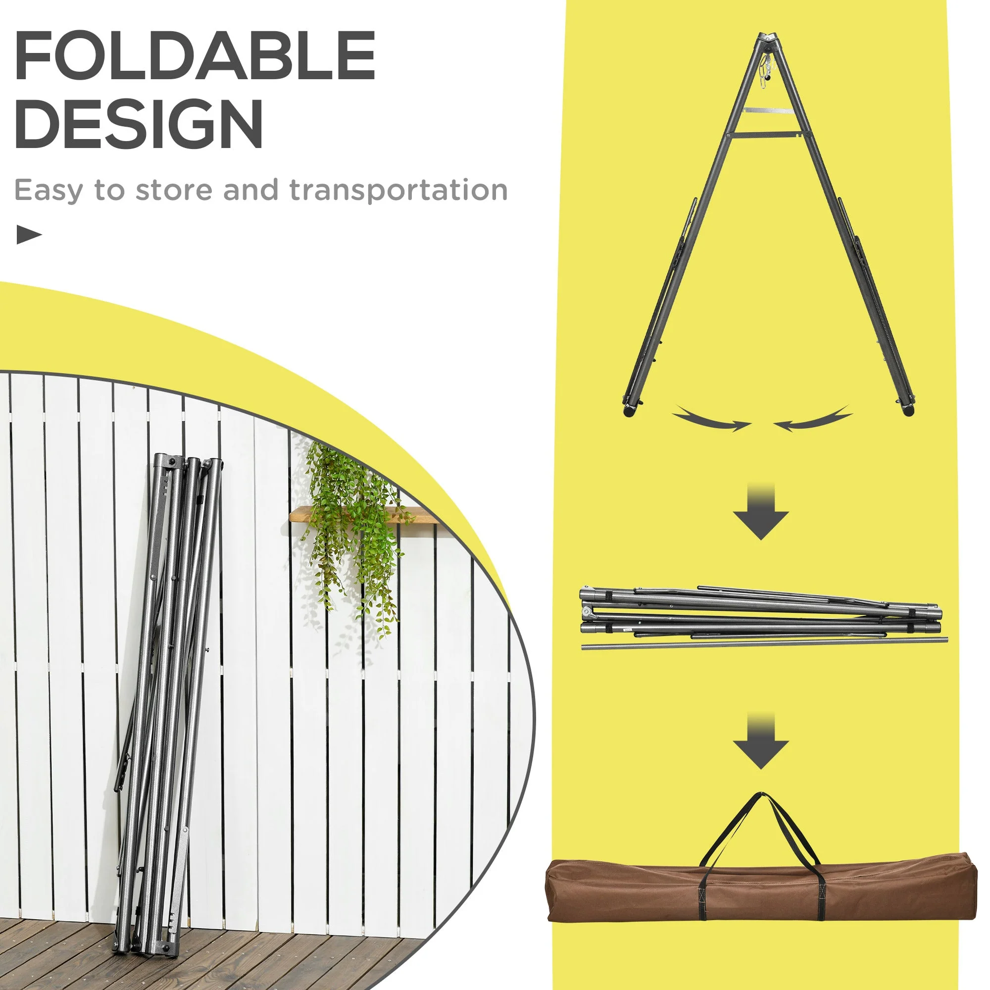Foldable Hammock Stand - Image 4