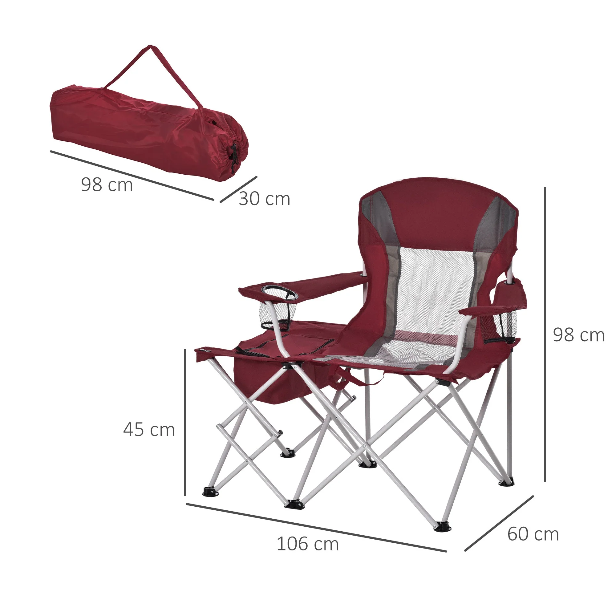 Folding Camping Chair w/ Insulation Bag - Image 2