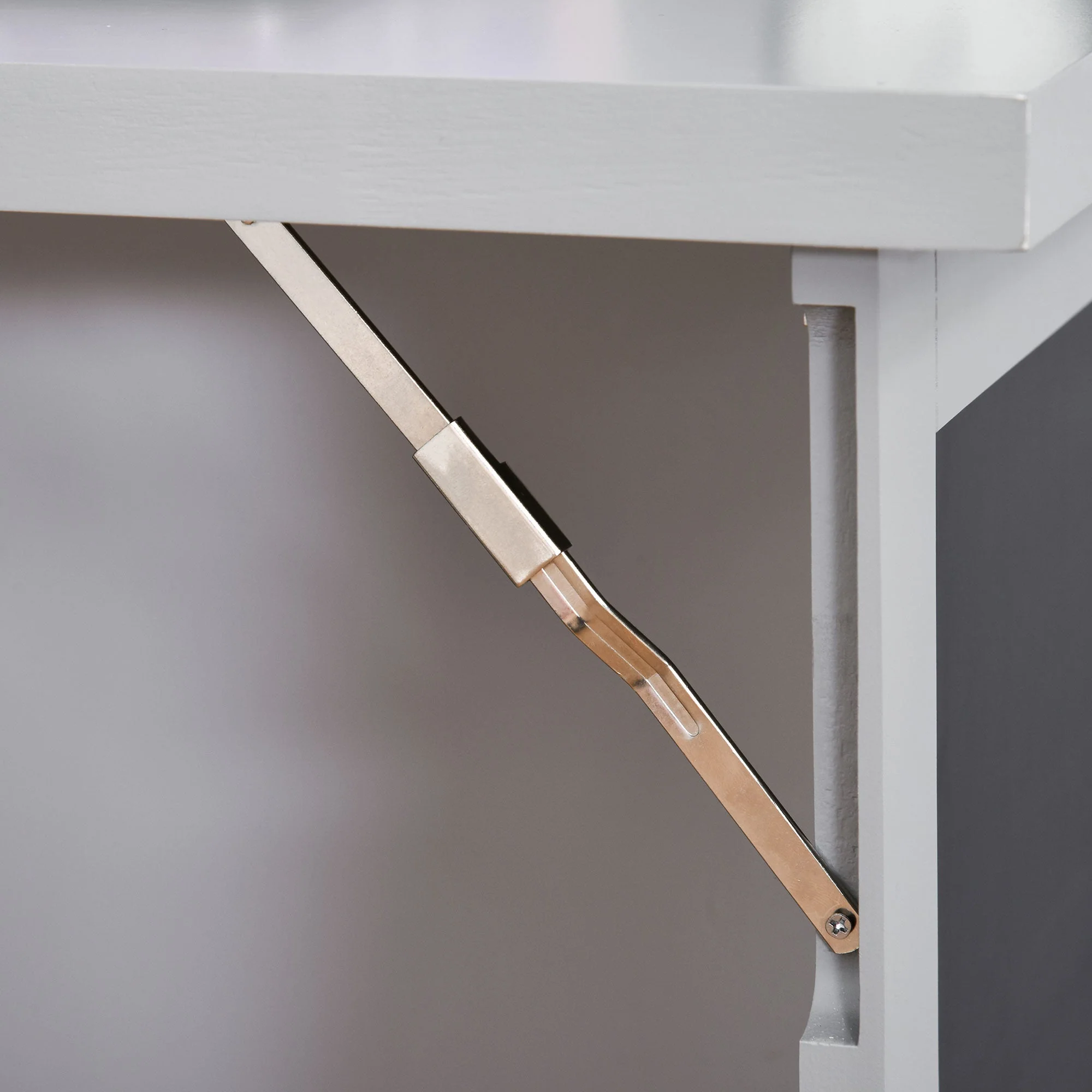 Folding Convertible Desk with Blackboard Multi-function Computer Office Workstation Side Shelf for Home Office - Image 8