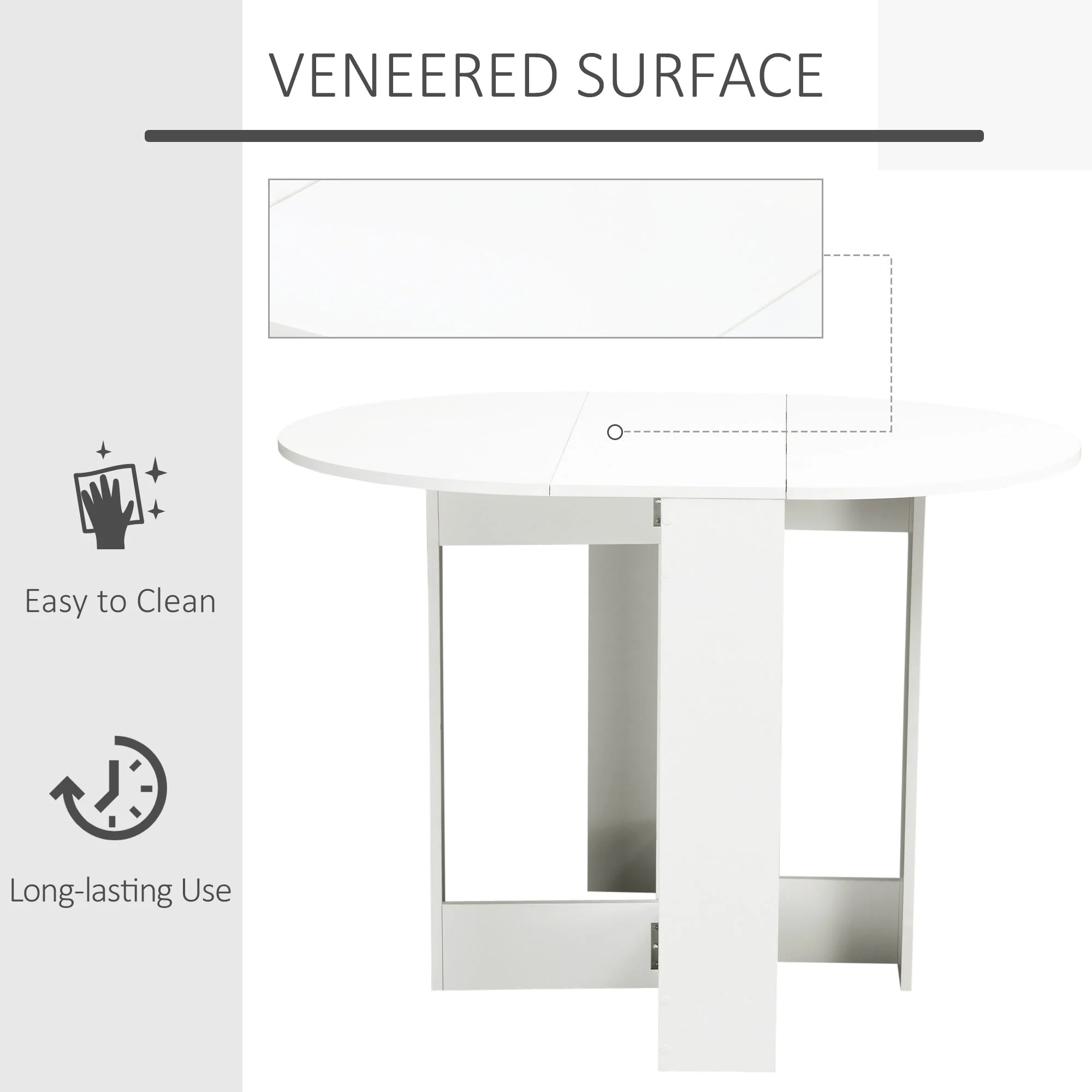 Folding Dining Table - Image 5