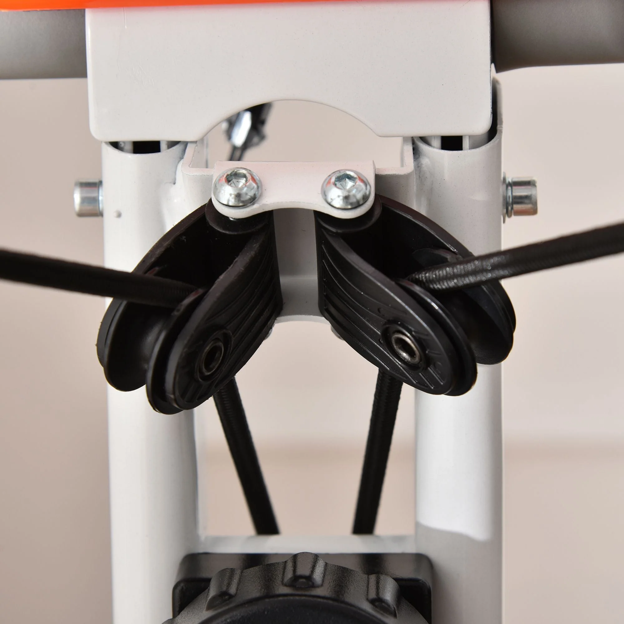 Folding Exercise Bike Upright Recumbent Stationary Cycling Magnetic w/ Band - Image 8