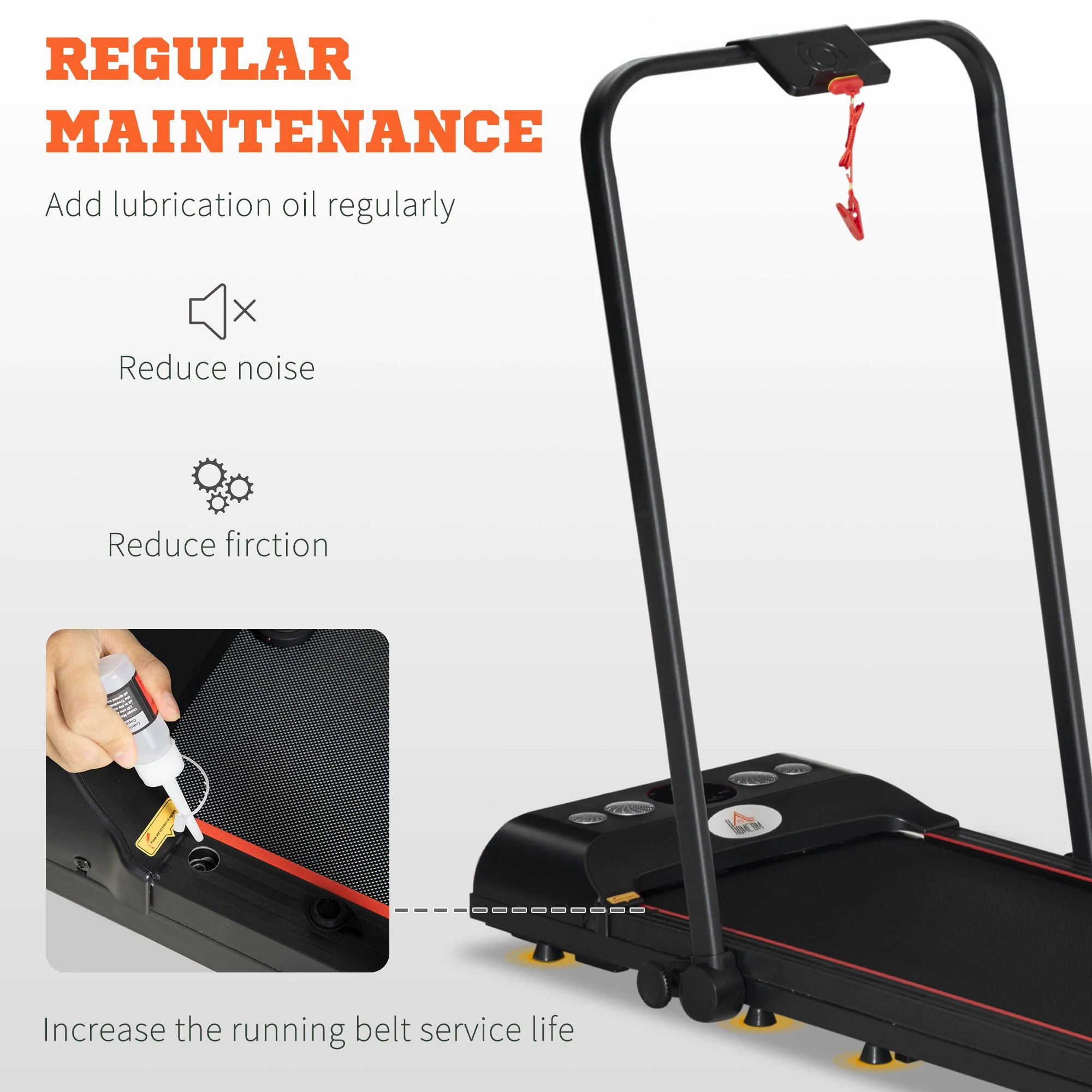 Folding Walking Treadmill for Home - Image 6
