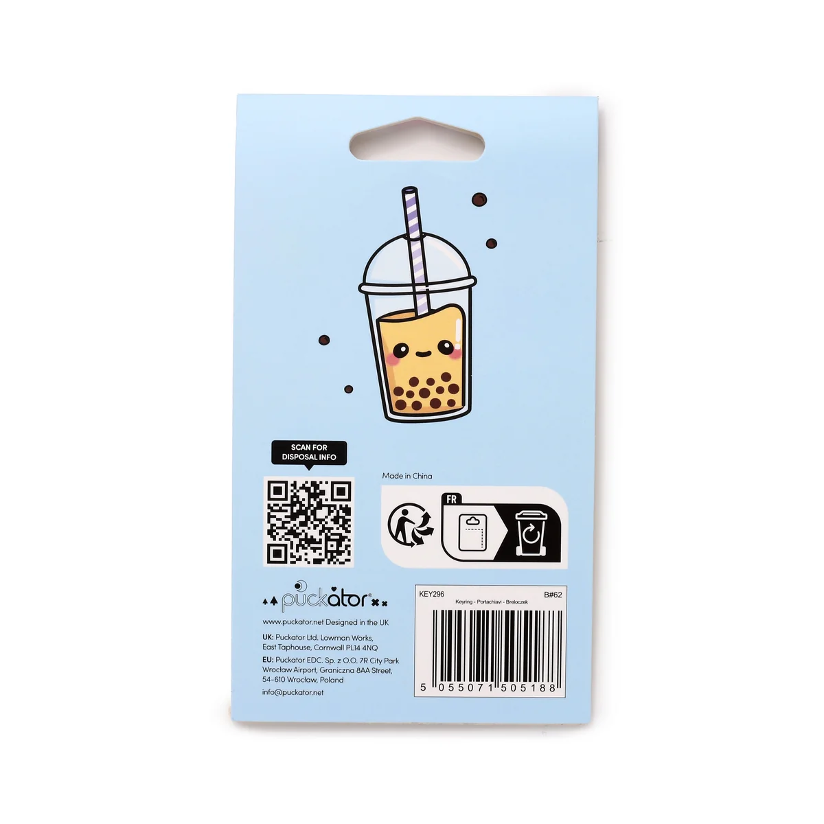 Foodiemals Boba The Bubble Tea 3D Keyring - Image 6