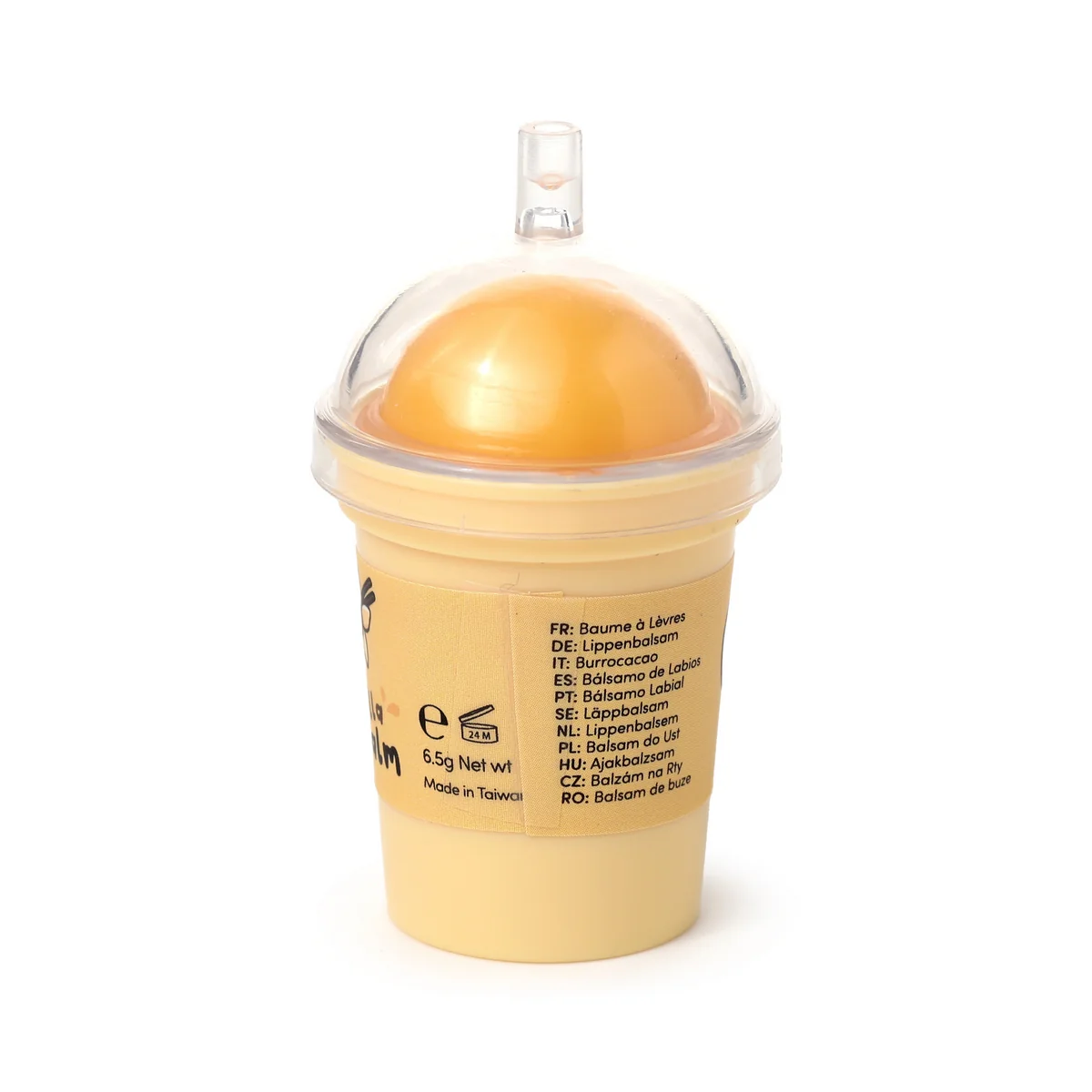Foodiemals Lip Balm Bubble Tea Design 6.5cm - Assorted - Image 9