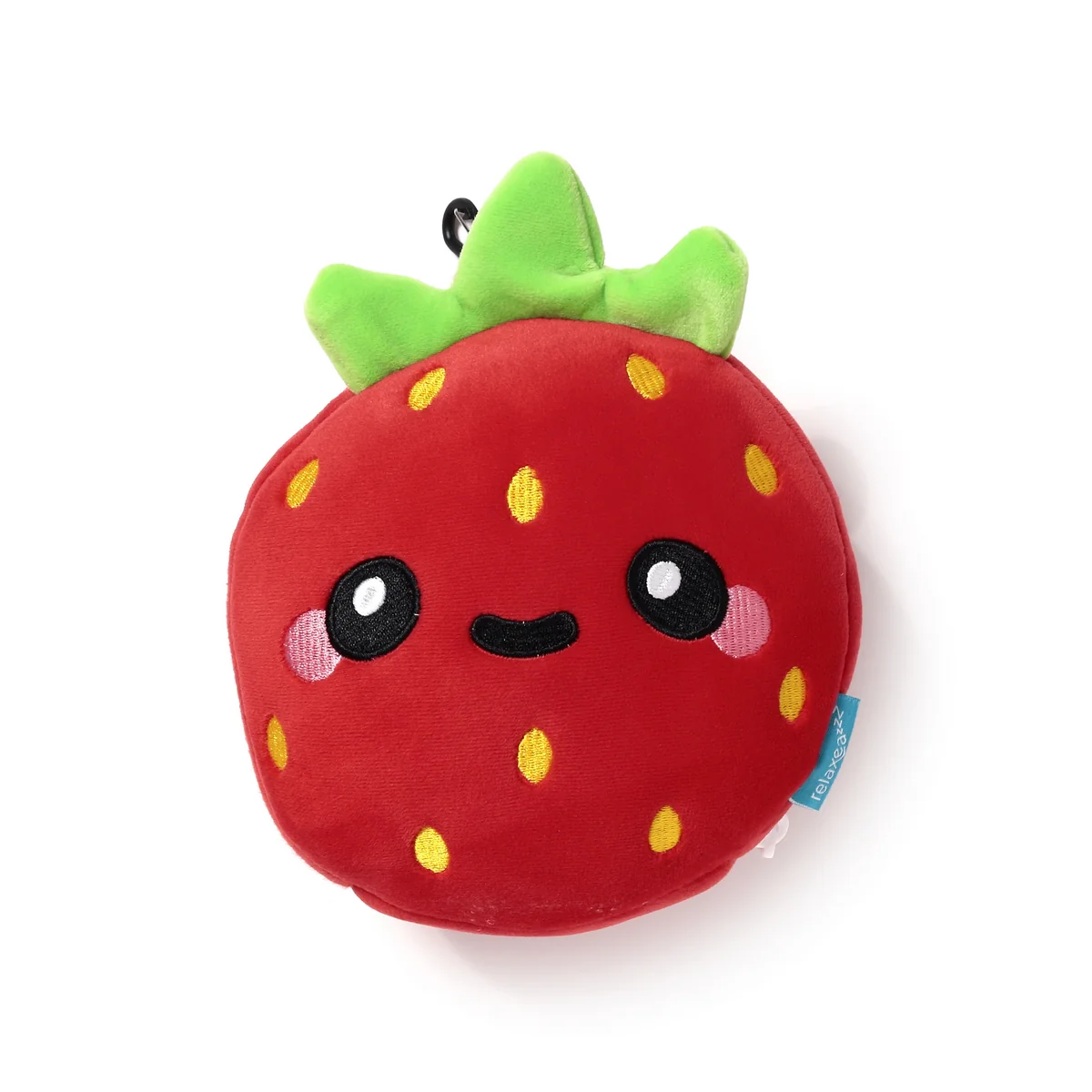 Foodiemals Relaxeazzz Elidi The Strawberry Travel Pillow and Eye Mask - Image 2