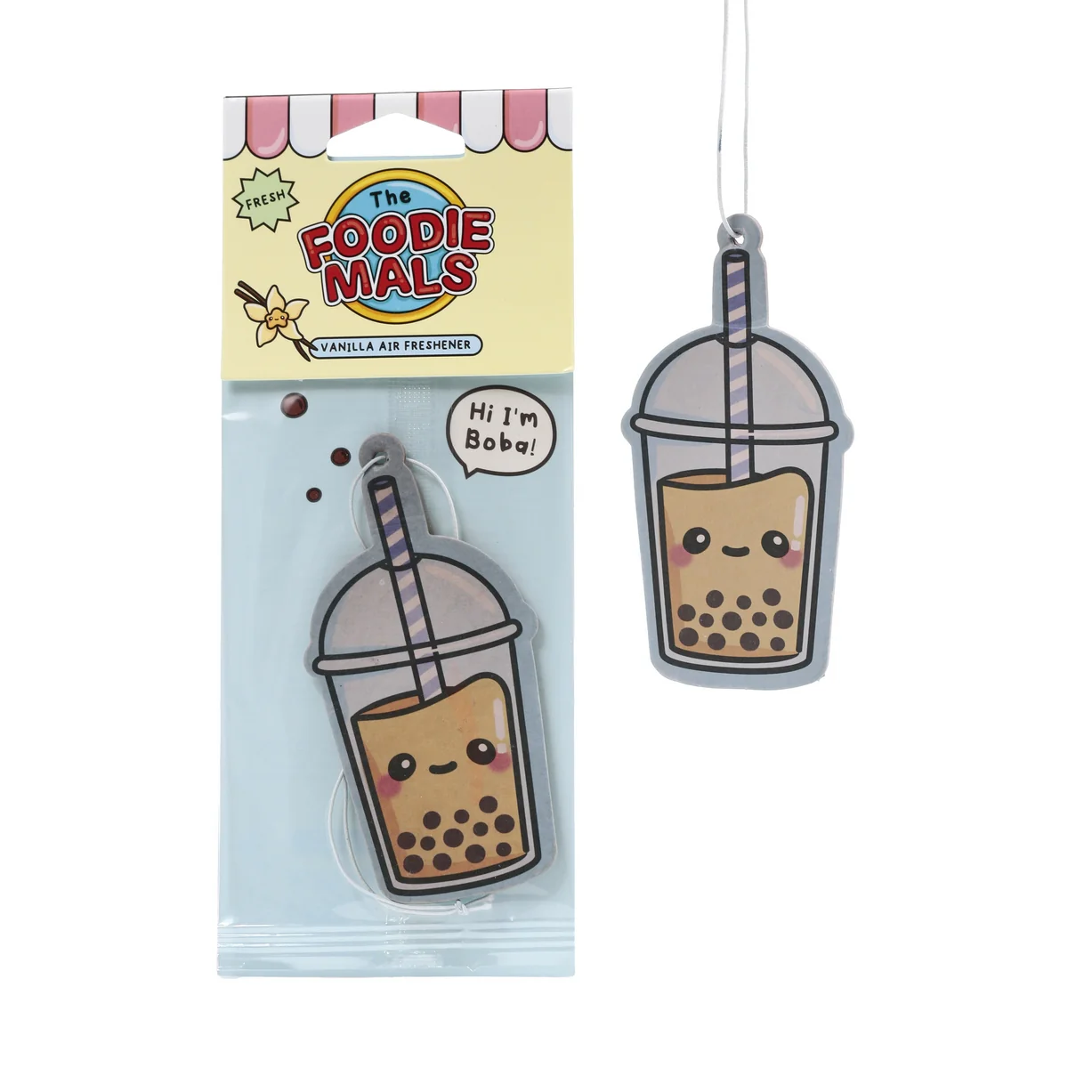 Foodiemals Vanilla Air Freshener - Boba The Bubble Tea - Image 5