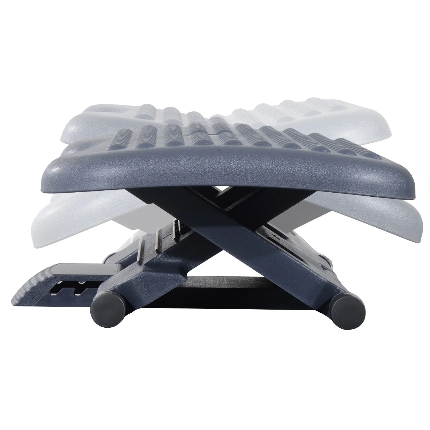 Footrest Adjustable Height & Angle Tilting Platform Home Office Foot Rest - Image 4
