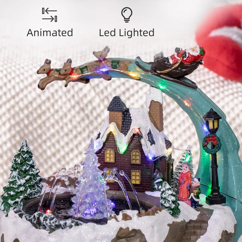 Fountain Christmas Village - Image 6